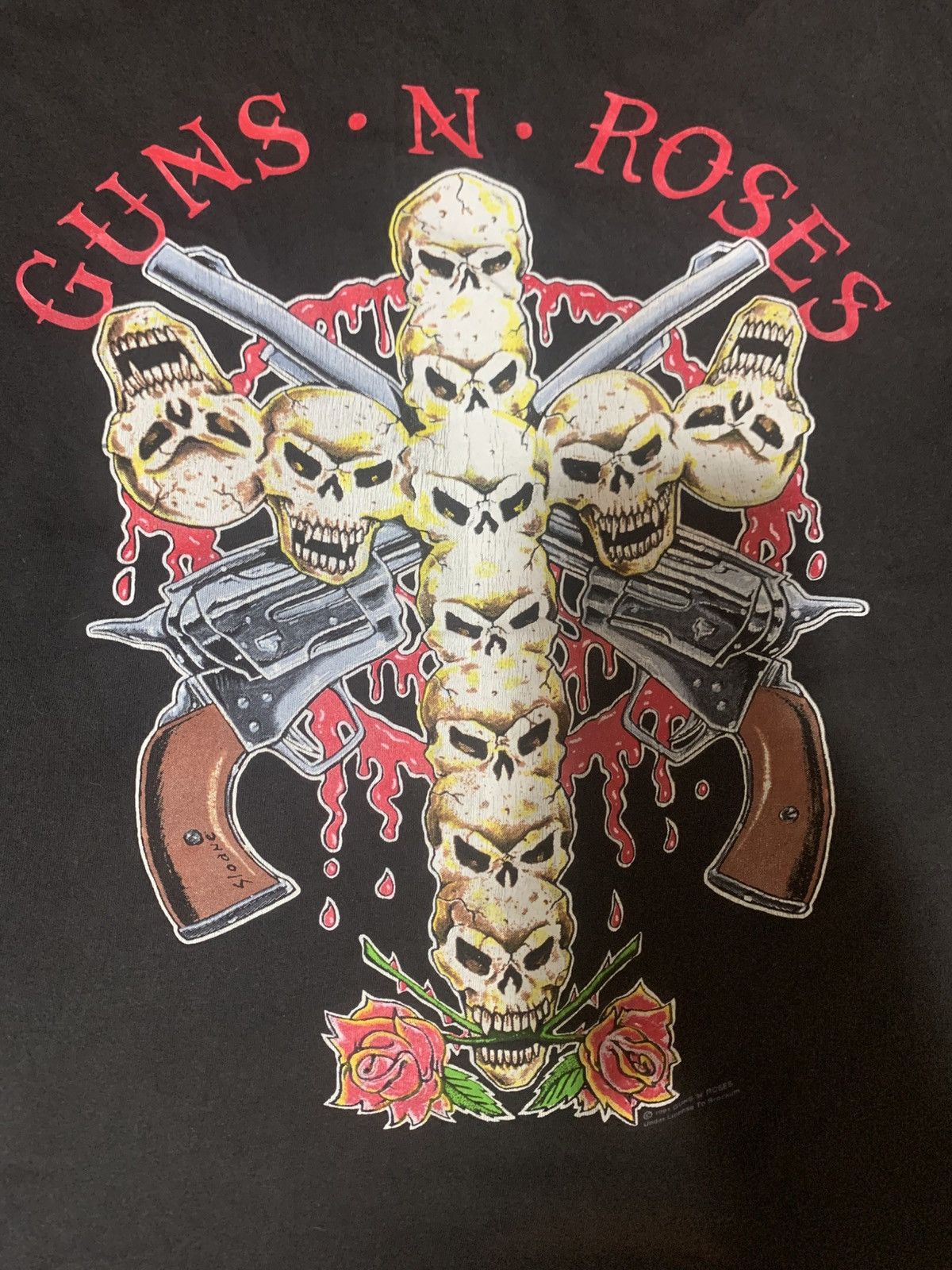 Vintage Guns and roses vintage tour t shirt Size US L / EU 52-54 / 3 - 2 Thumbnail