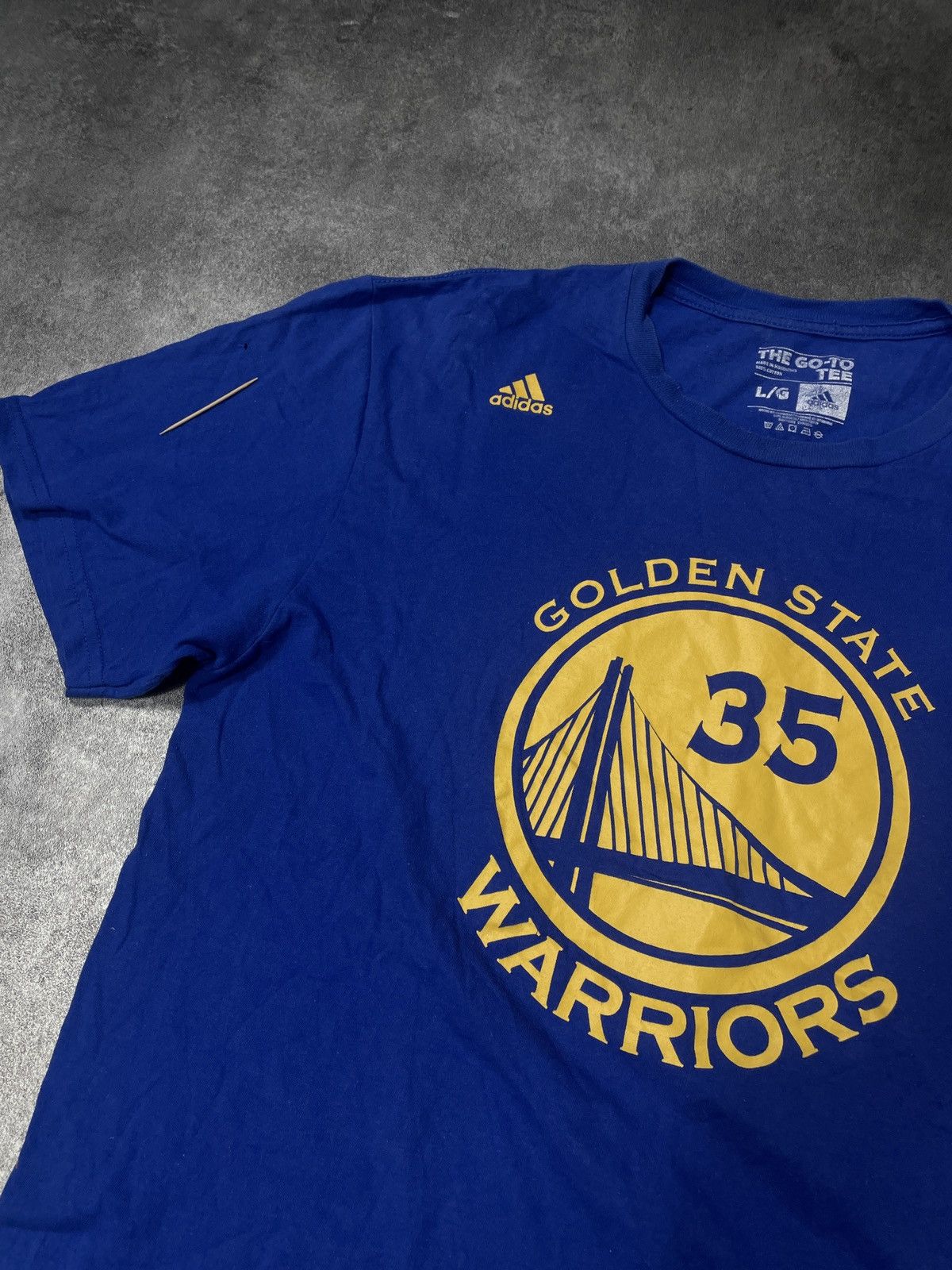 Adidas 🔥RARE🔥Adidas Vintage Y2K Tee Golden State Warriors Rare Size US L / EU 52-54 / 3 - 9 Thumbnail