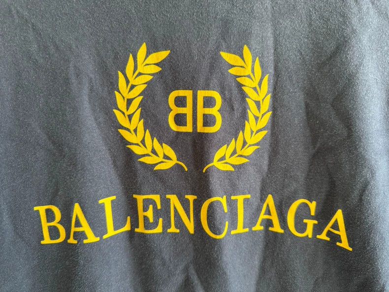 Other Balenciaga Wheat Pattern Short Sleeve Size US XS / EU 42 / 0 - 2 Thumbnail