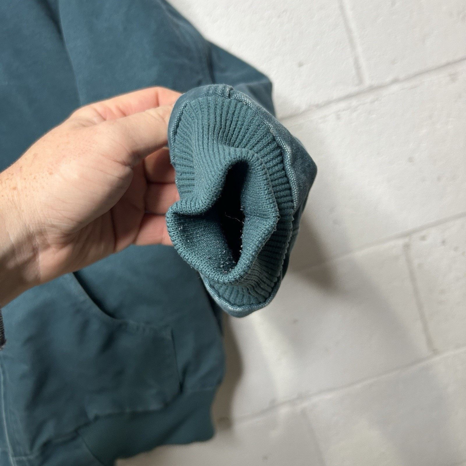 Carhartt Y2K Carhartt Quilted Hooded Active Jacket “Dark Teal” WJ130 Size XXL / US 16-18 / IT 52-54 - 5 Thumbnail