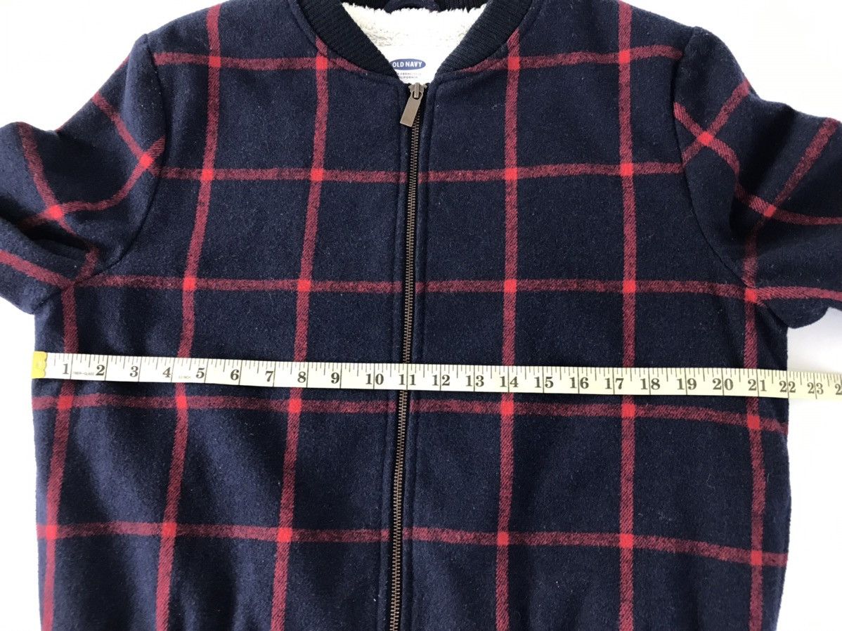 Old Navy Vintage Old Navy Bomber Jacket Design Striped Zipper Size US L / EU 52-54 / 3 - 12 Thumbnail