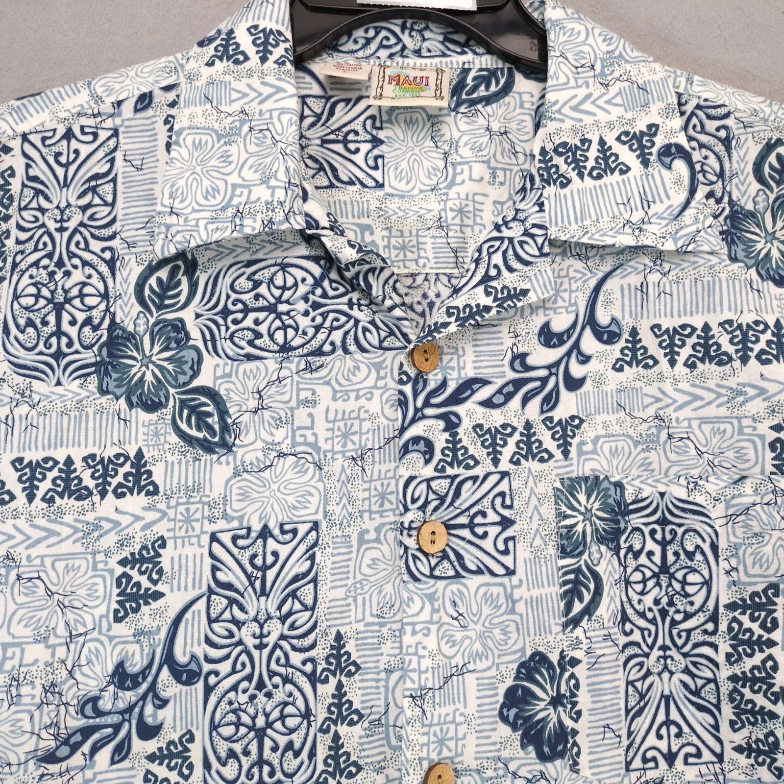 Other Maui Trading Company Button Up Hawaiian Shirt Men's L Surfer Size US L / EU 52-54 / 3 - 8 Thumbnail