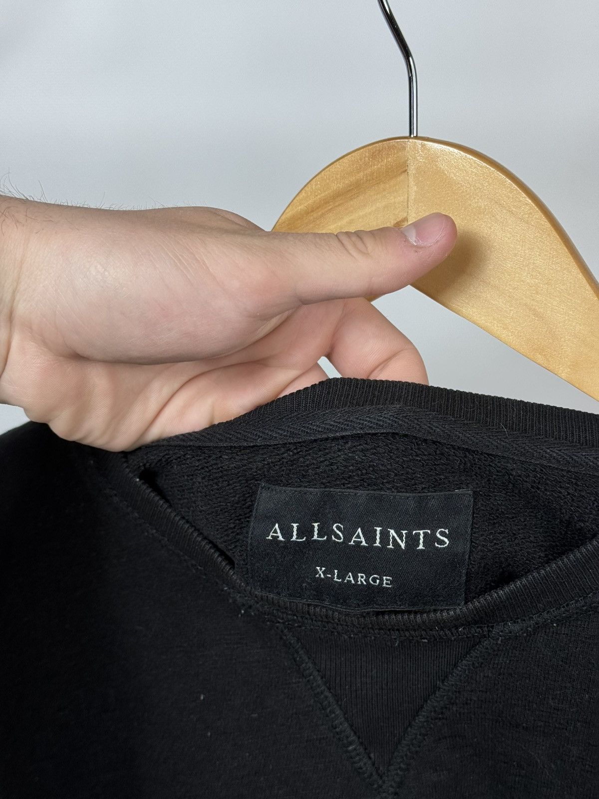 Allsaints Allsaints Wilde Crew Basic Sweatshirt Men’s size L-XL Size US XL / EU 56 / 4 - 5 Thumbnail