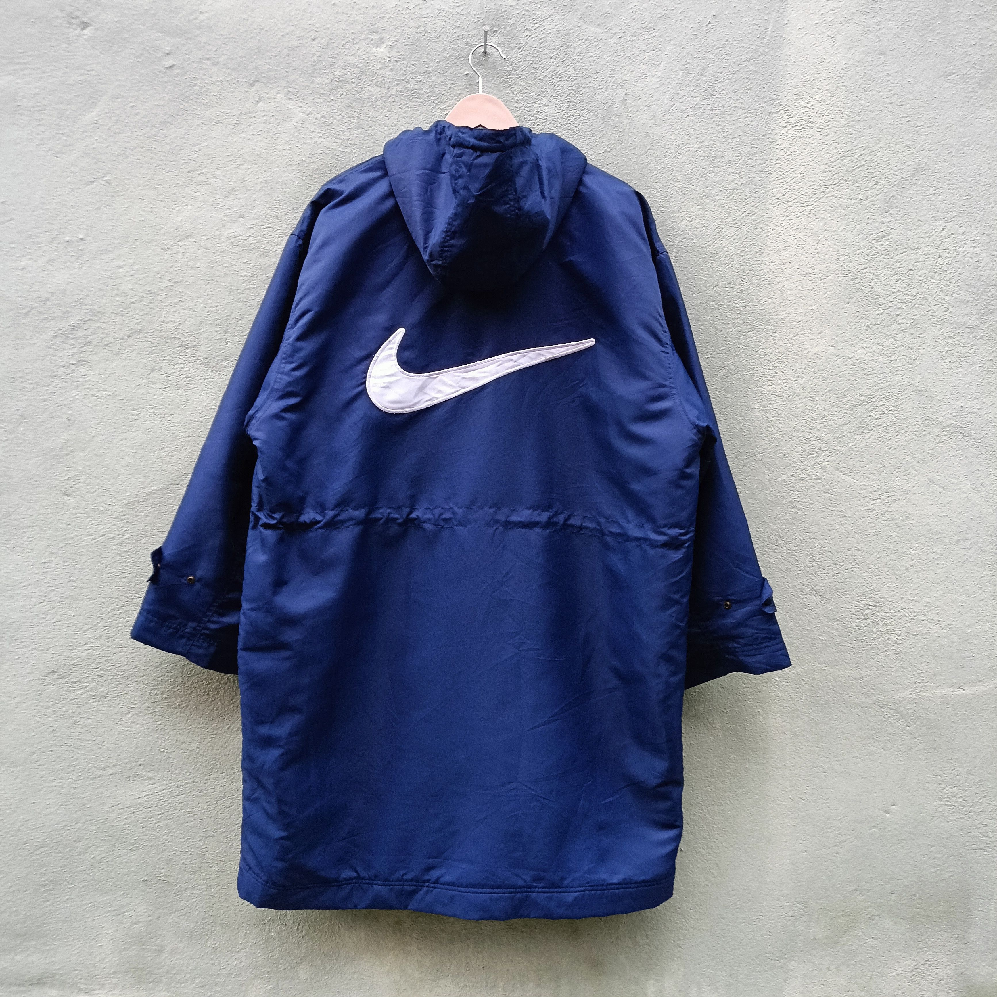Nike × Vintage Vintage Nike Long Jacket Size US XL / EU 56 / 4 - 1 Thumbnail