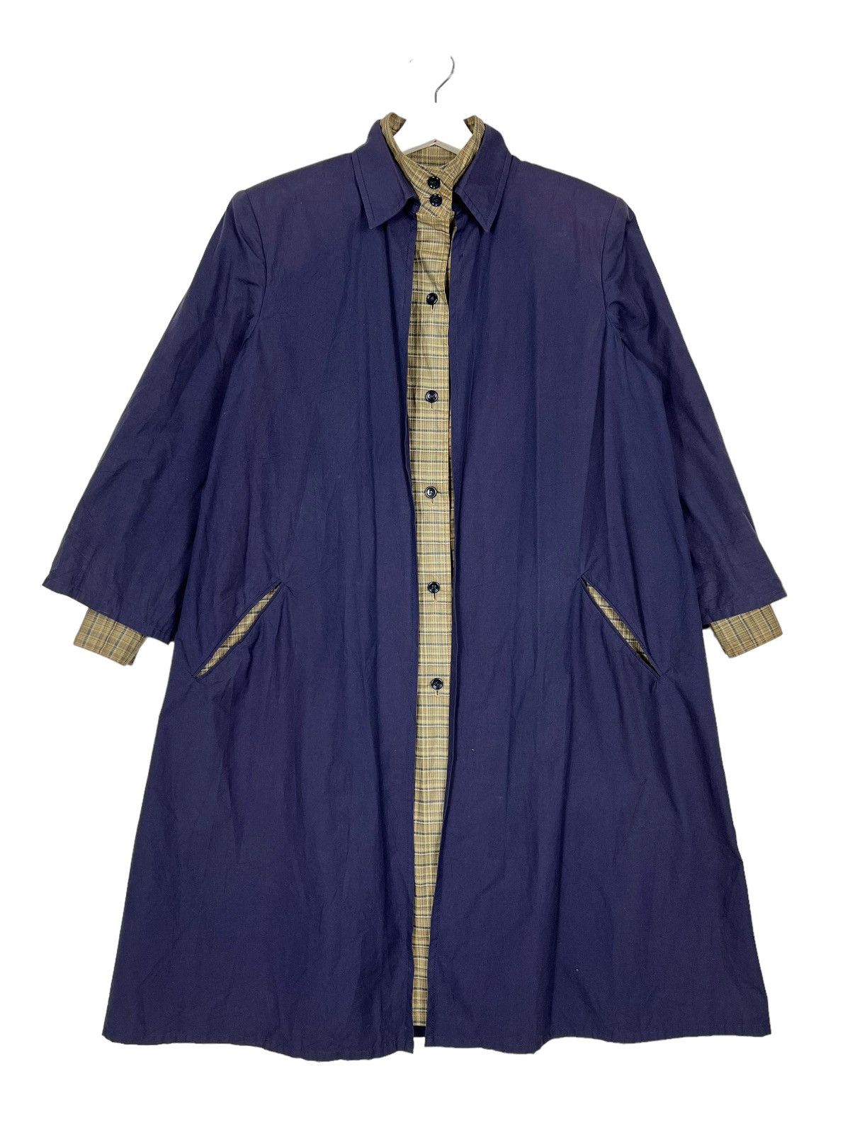 Cerruti 1881 🔥 CERRUTTI 1881 FEMME DOUBLE LAYER TRENCHCOAT MADE IN ITALY Size XS / US 0-2 / IT 36-38 - 1 Thumbnail