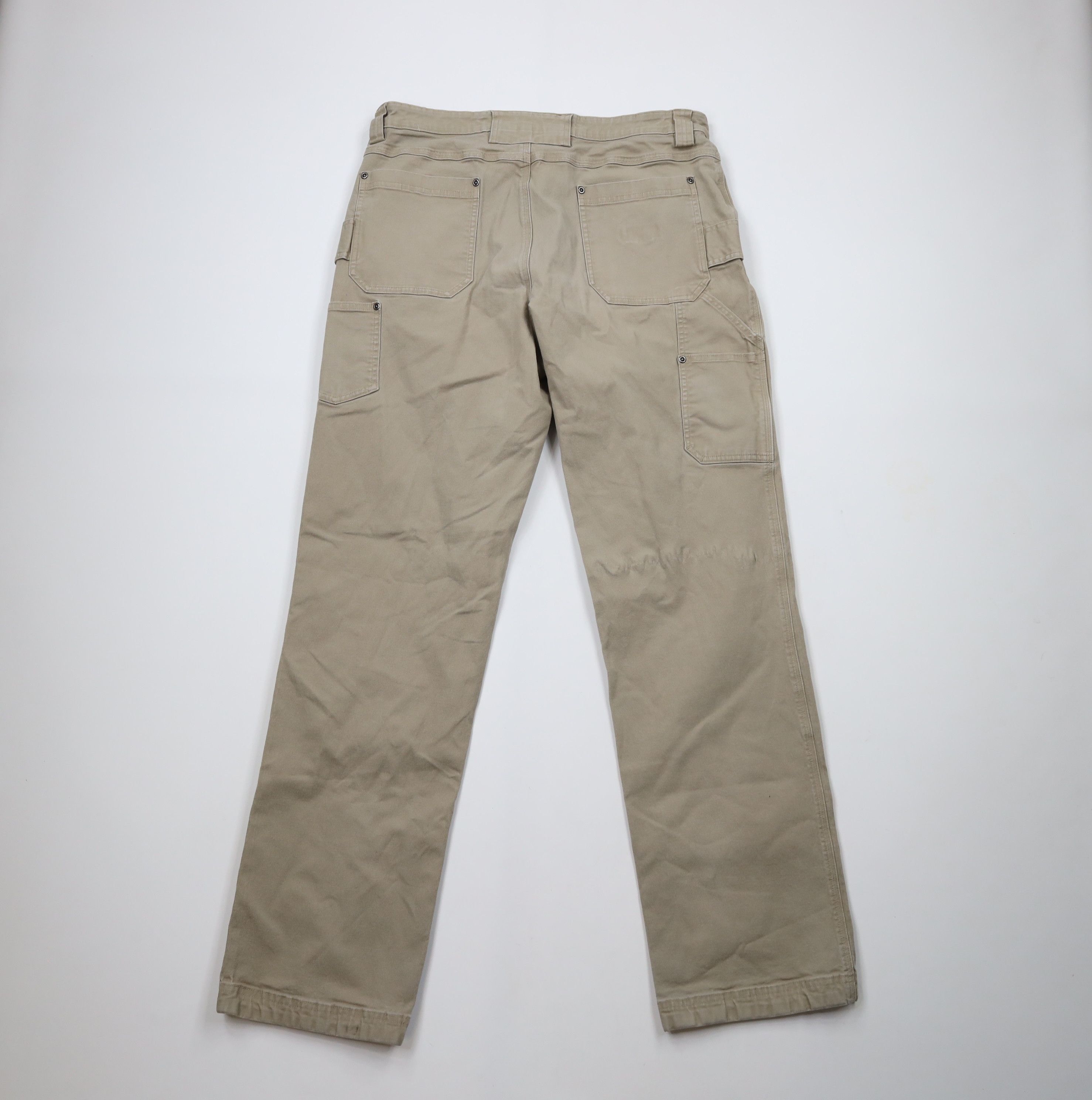 Duluth Trading Company × Vintage Duluth Trading Co Fit Flex Fire Hose Wide Leg Dungaree Pants Size US 36 / EU 52 - 9 Thumbnail