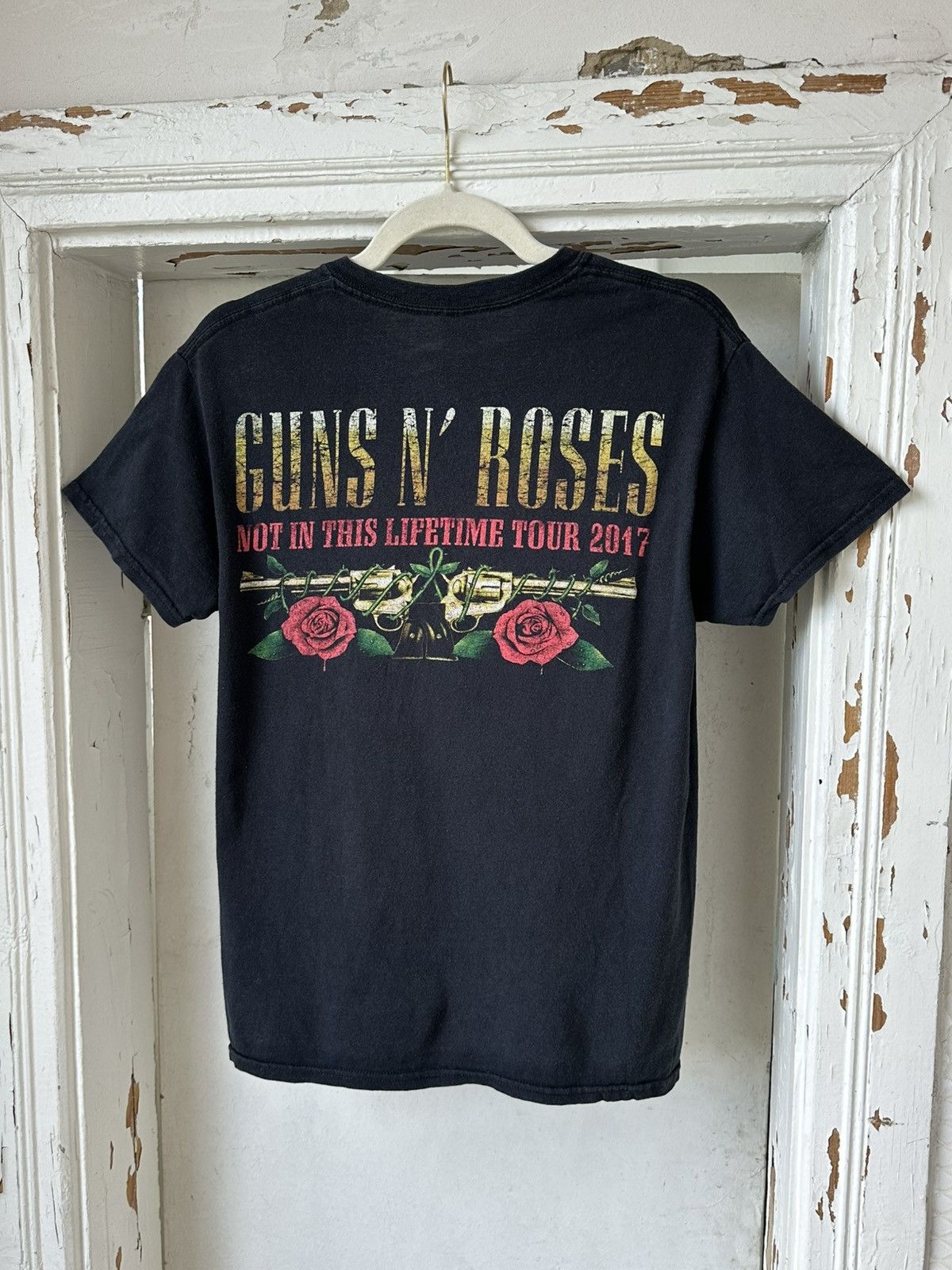 Band Tees Guns Roses Not is This Lifetime Tour Printed T-shirt Size S / US 4 / IT 40 - 6 Thumbnail