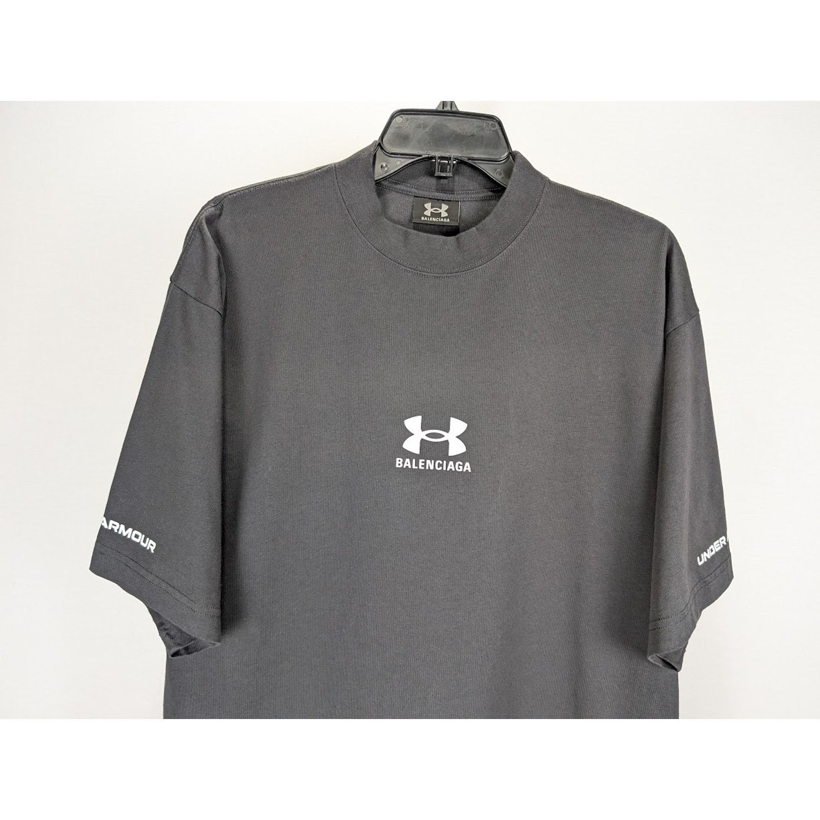 Balenciaga o1rshd1 Q:2/Under Armour Print Vint Medium Fit T-Shirt Black Size US M / EU 48-50 / 2 - 5 Thumbnail