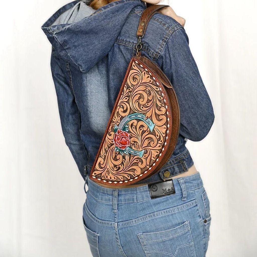 Other American Darling Taco Genuine Leather Western Women Clutch Size ONE SIZE - 7 Thumbnail