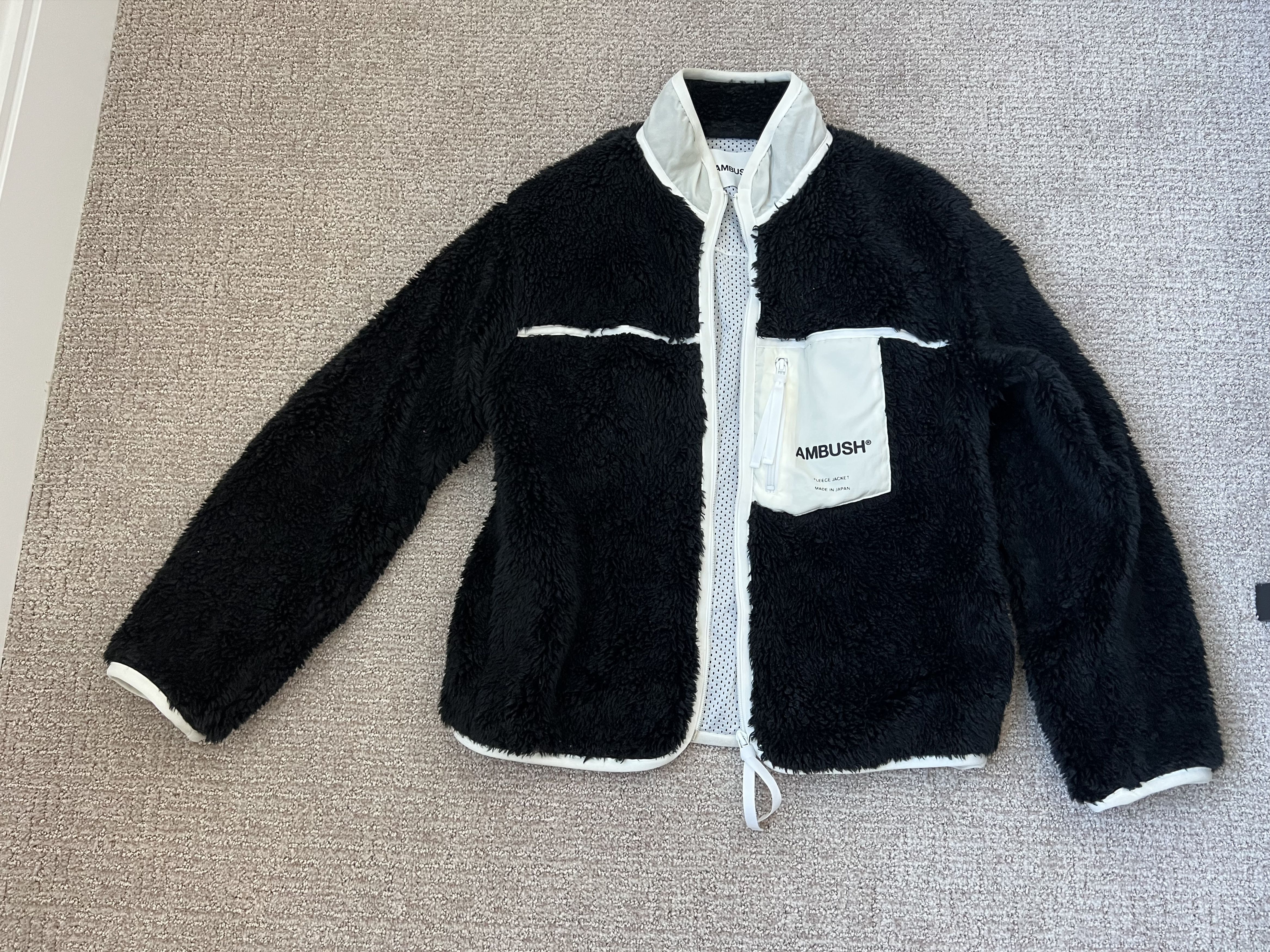 Ambush Design Ambush Fleece Jacket Panel Zip Made in Japan Size 3 Size US L / EU 52-54 / 3 - 2 Thumbnail