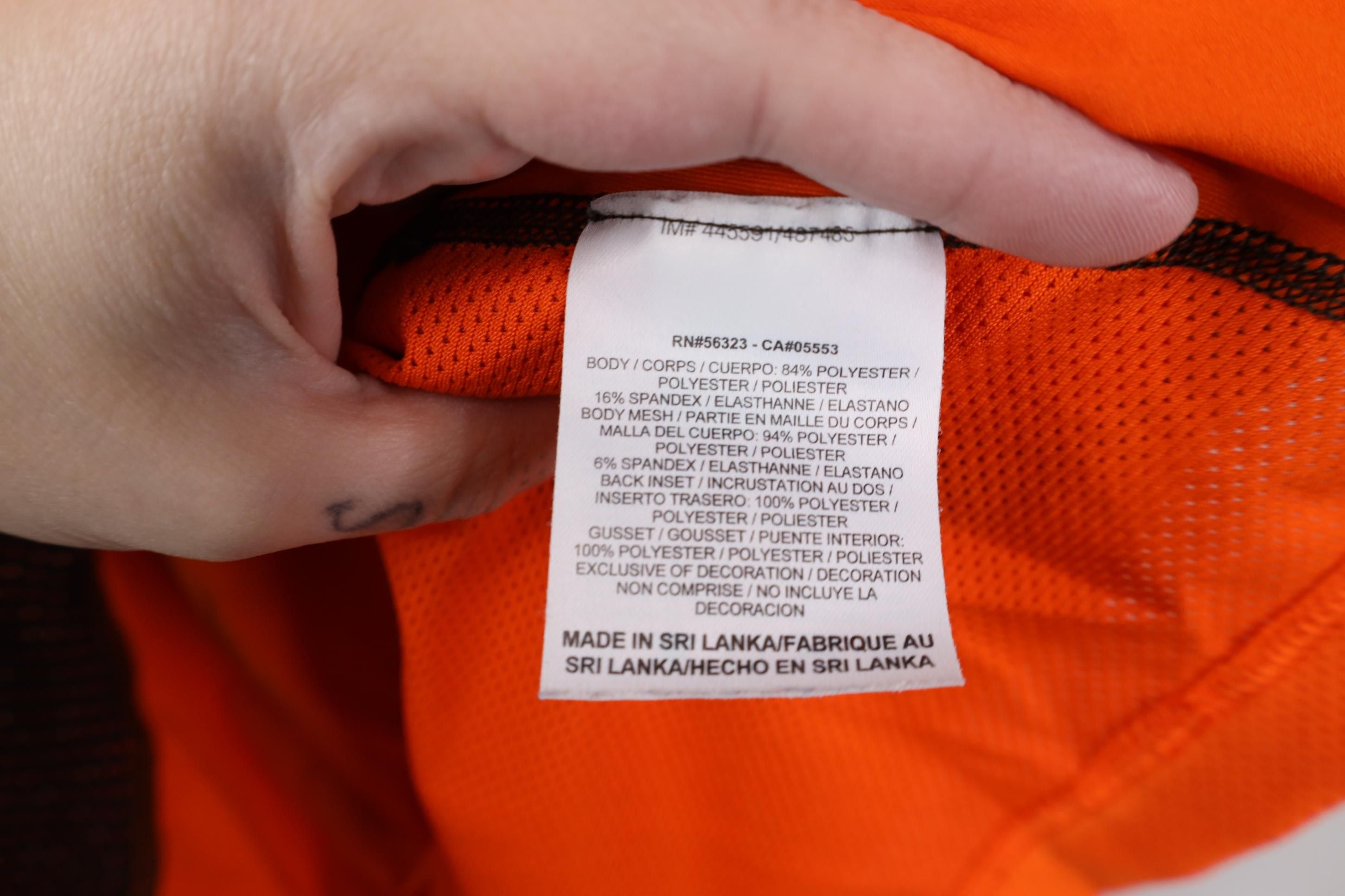 Nike Nike NFL On Field Fit Cleveland Browns Football T-Shirt Size US L / EU 52-54 / 3 - 10 Thumbnail