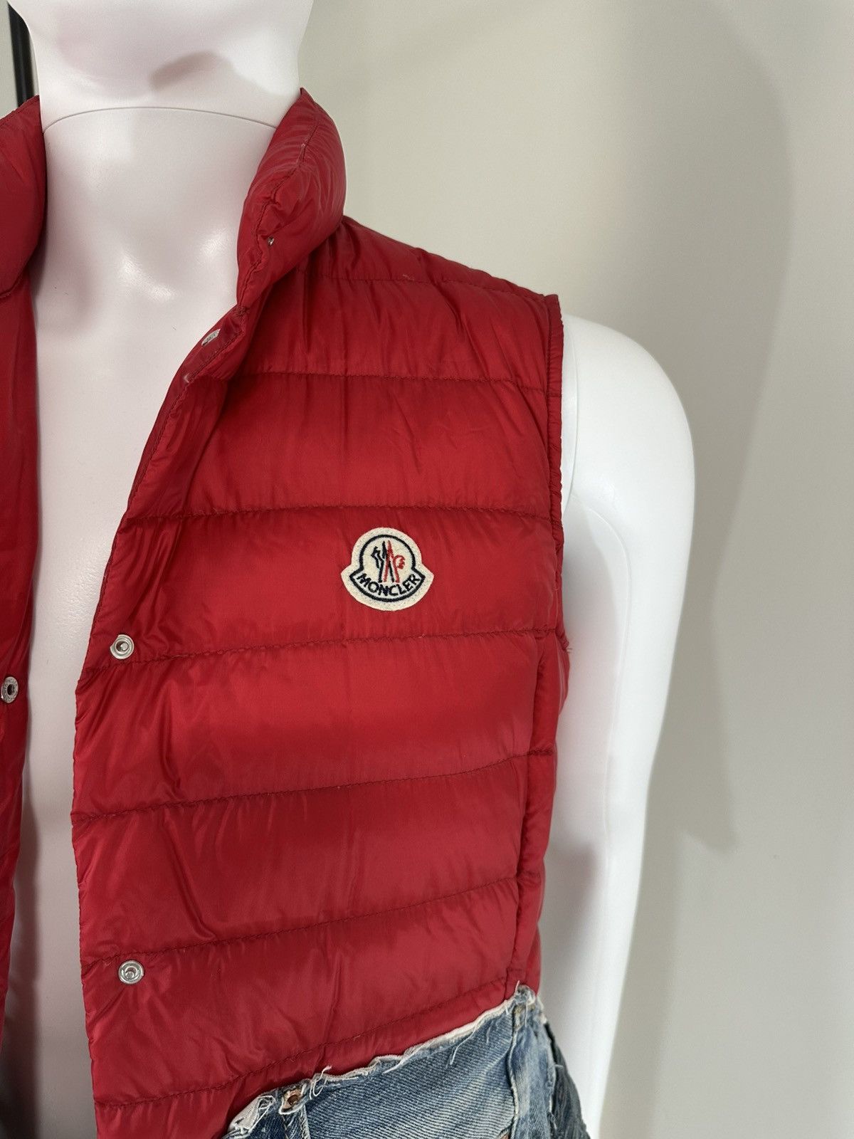 Greg Lauren × Moncler Moncler x Greg Lauren “Collide” Levi’s Denim Vest Size US L / EU 52-54 / 3 - 5 Thumbnail