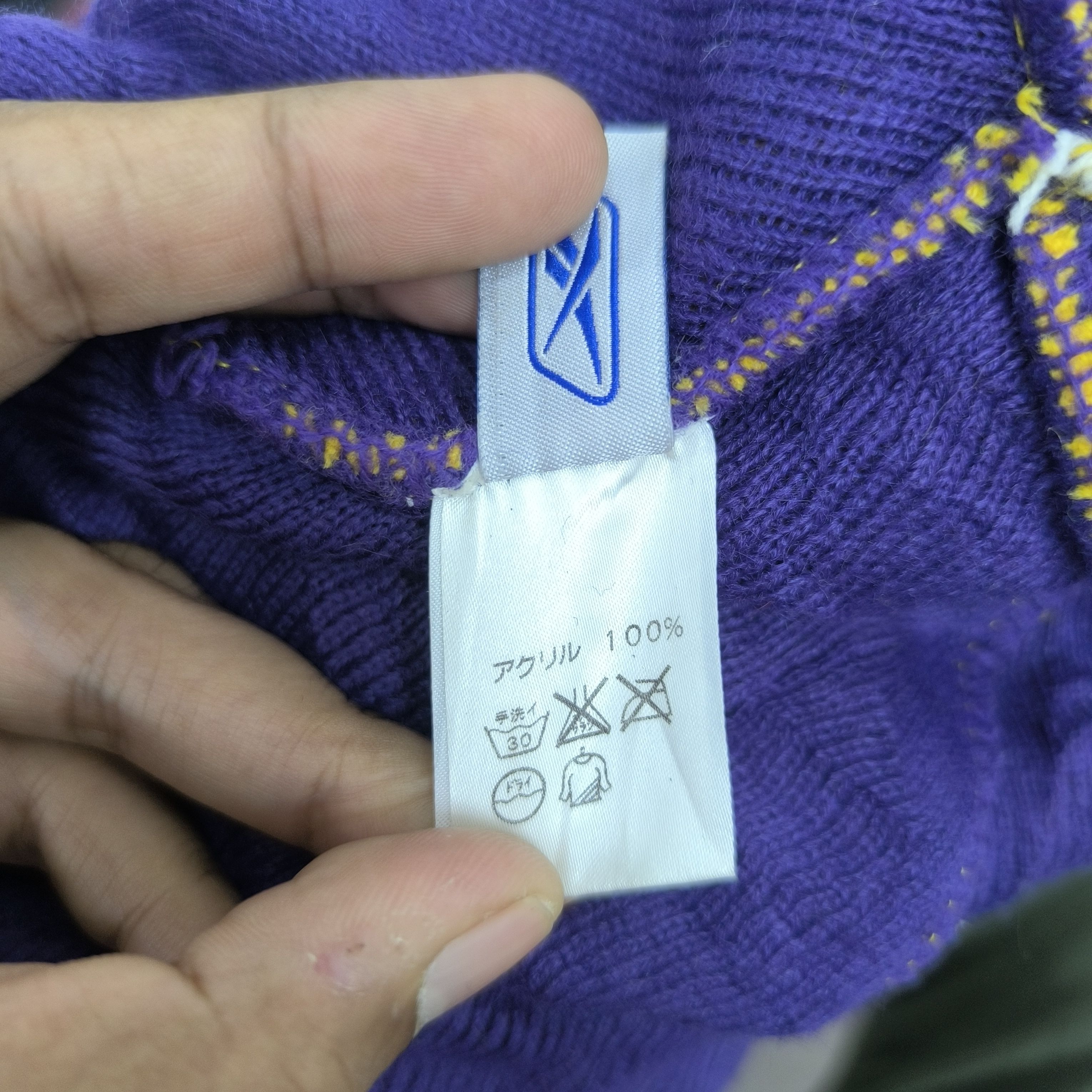 NBA × Reebok 🔒NBA la lakers basketball club by reebook beanie hat Size ONE SIZE - 6 Thumbnail