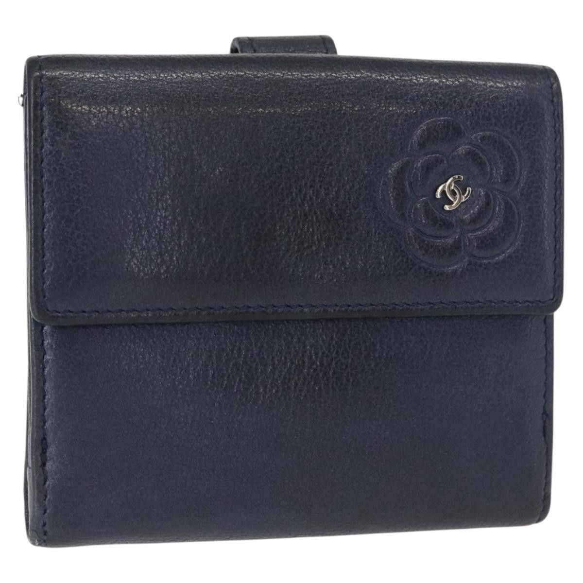Chanel Chanel Camellia Flap Wallet Leather Size ONE SIZE - 1 Thumbnail