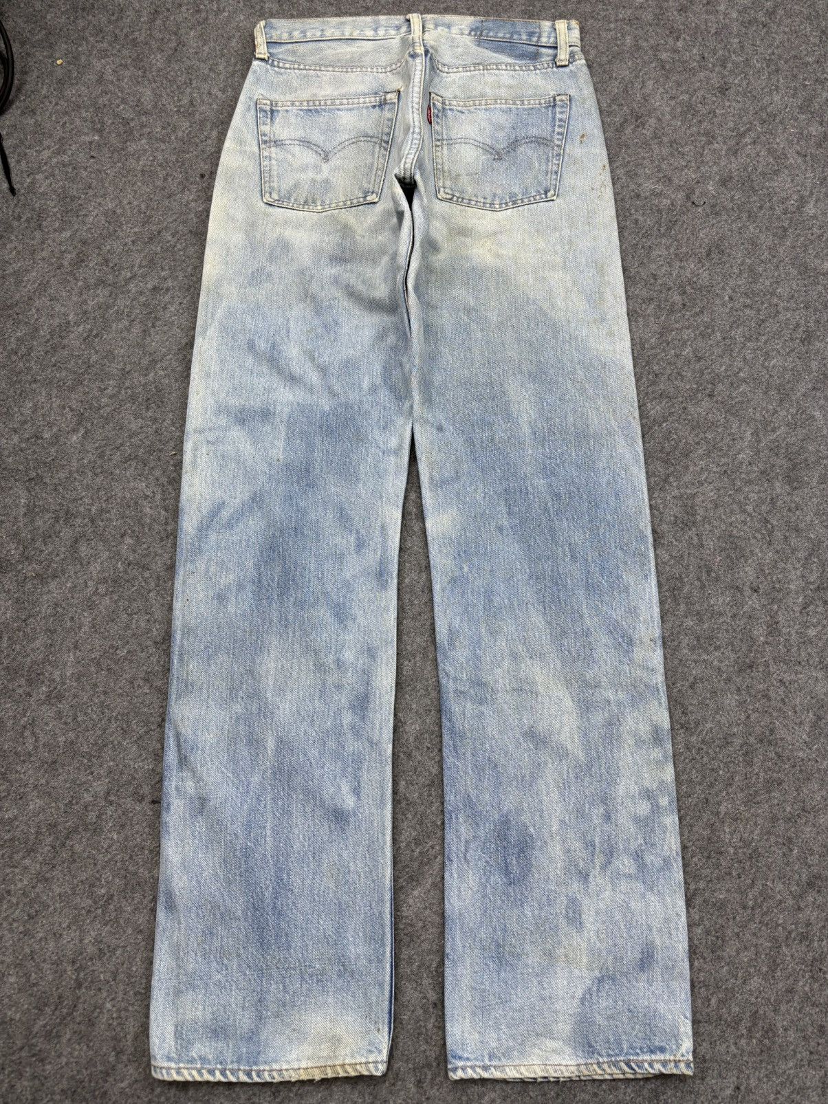 Levi's Vintage 80s Levis 501 Button #6 Selvedge USA Denim F791 Size US 28 / EU 44 - 22 Thumbnail