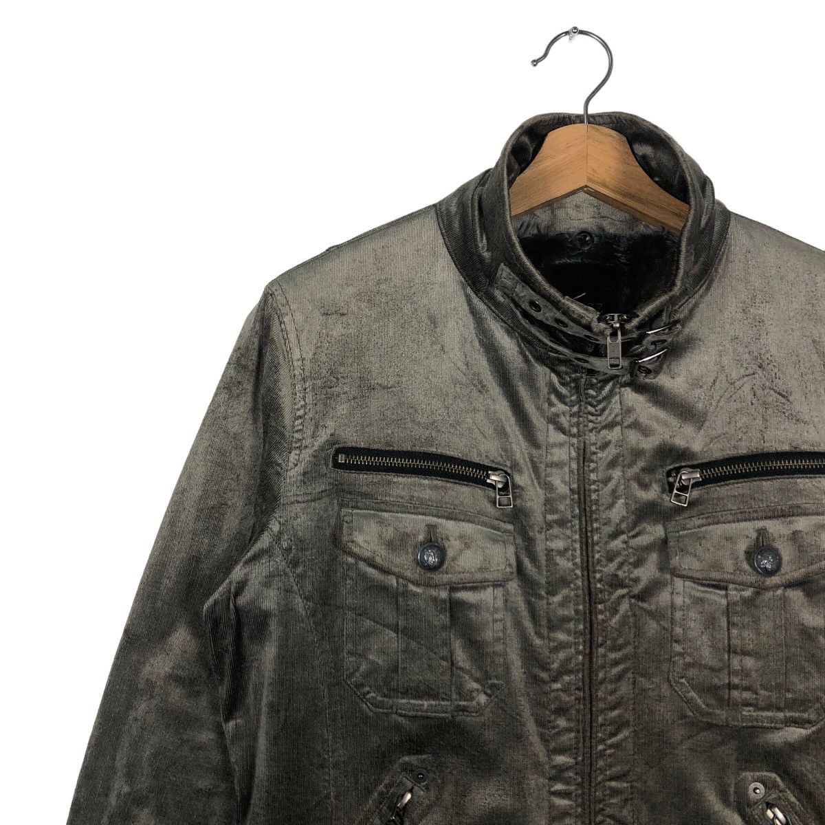 Japanese Brand 🔥Vintage Biker Jacket Edge Rupert Mink Fur Lining Japan Size US M / EU 48-50 / 2 - 6 Thumbnail