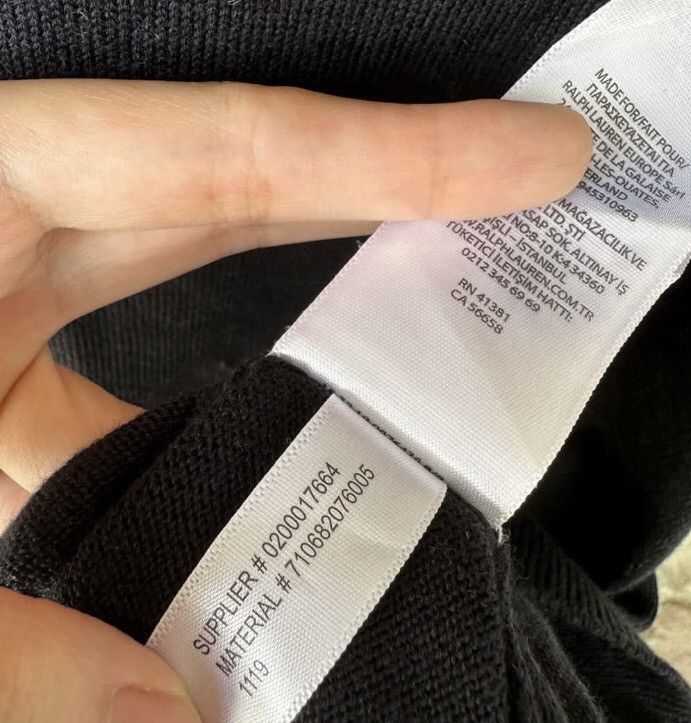 Lauren Ralph Lauren × Polo Ralph Lauren × Ralph Lauren Polo Ralph Lauren Small Logo Knitwear Size US L / EU 52-54 / 3 - 4 Thumbnail