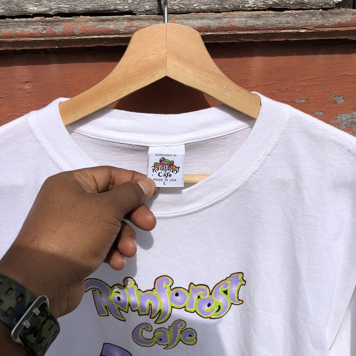 If Six Was Nine Vintage Rainforest Cafe Las Vegas Tshirt Size US L / EU 52-54 / 3 - 4 Thumbnail