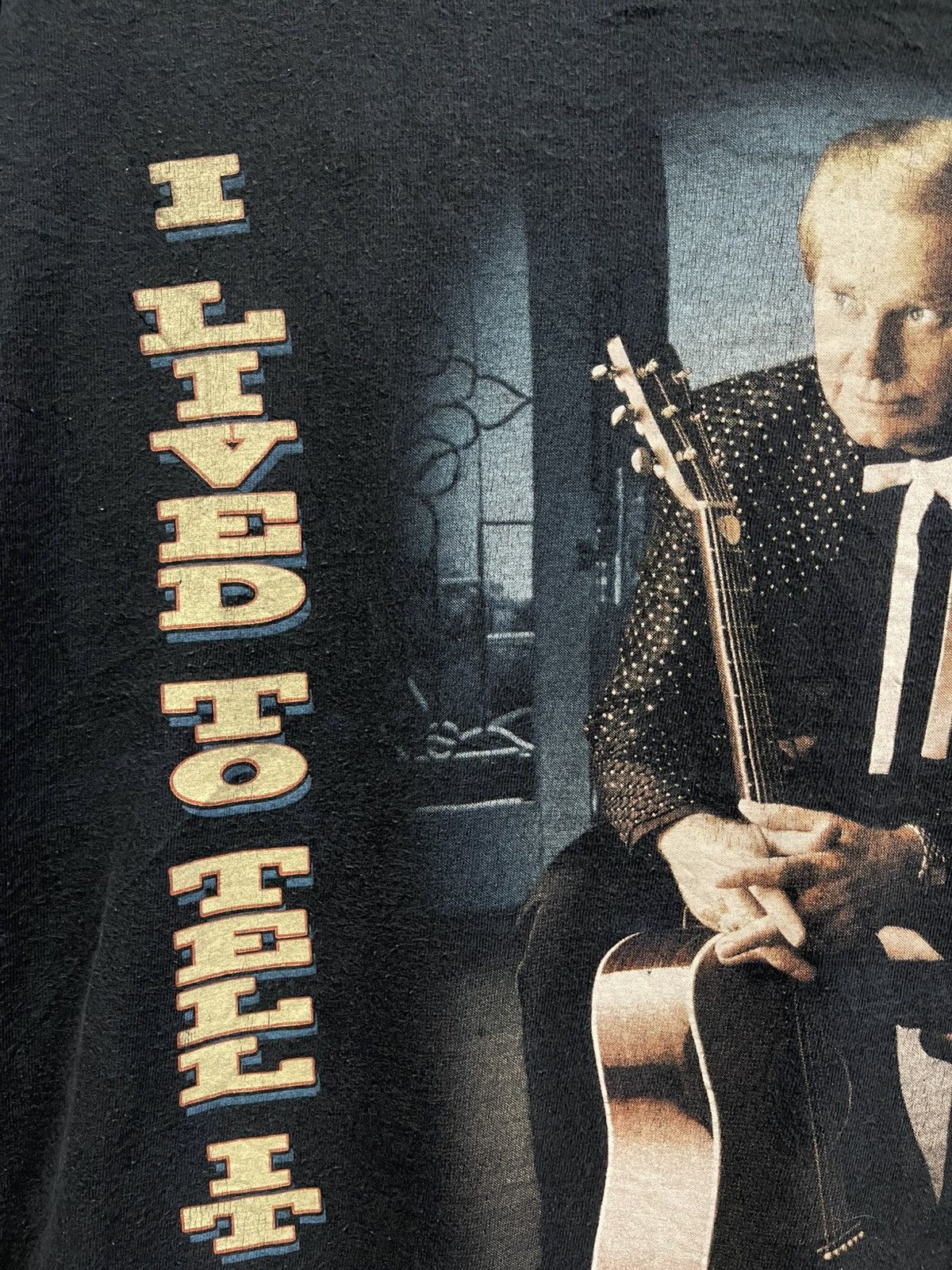 Vintage Vintage George Jones " I Lived To Tell It All Tour "🔥🔥🔥 Size US XL / EU 56 / 4 - 3 Thumbnail