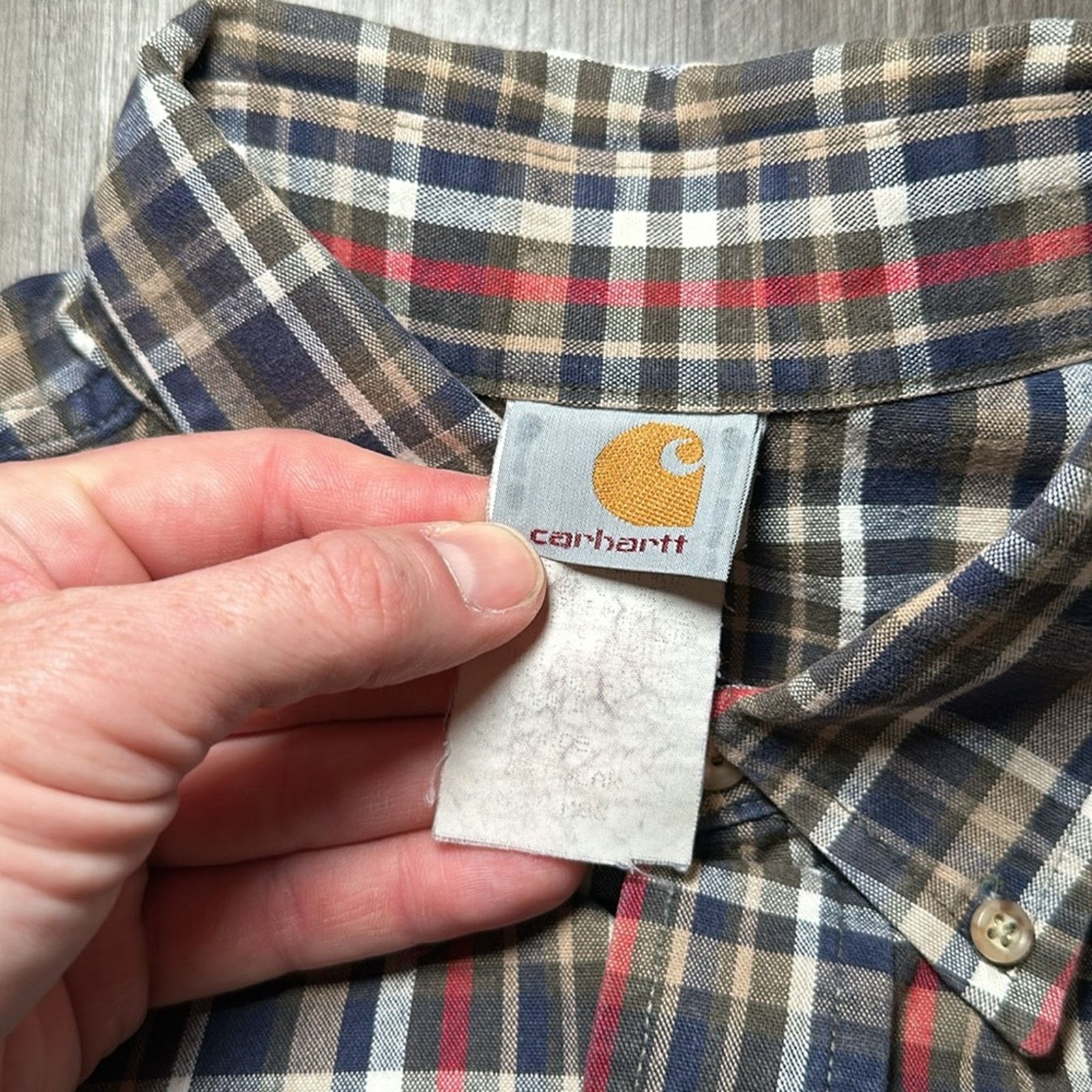 Carhartt Carhartt Long Sleeve Button Down - XL Size US XL / EU 56 / 4 - 5 Thumbnail