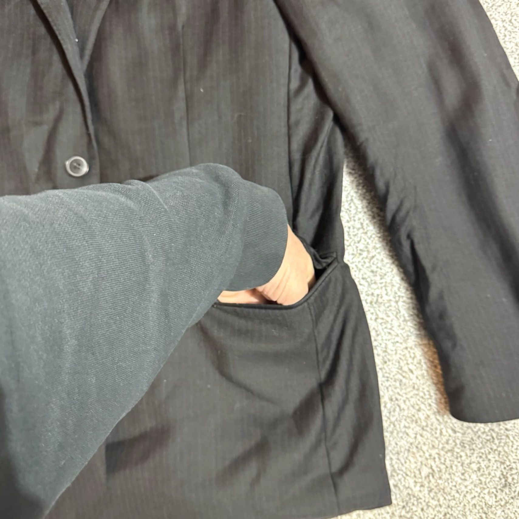 Jos. A. Bank Jos A Bank Sport Coat Men Size 41 RG Slim Fit Wool Pinstripe Office Preppy Size US XS / EU 42 / 0 - 6 Thumbnail