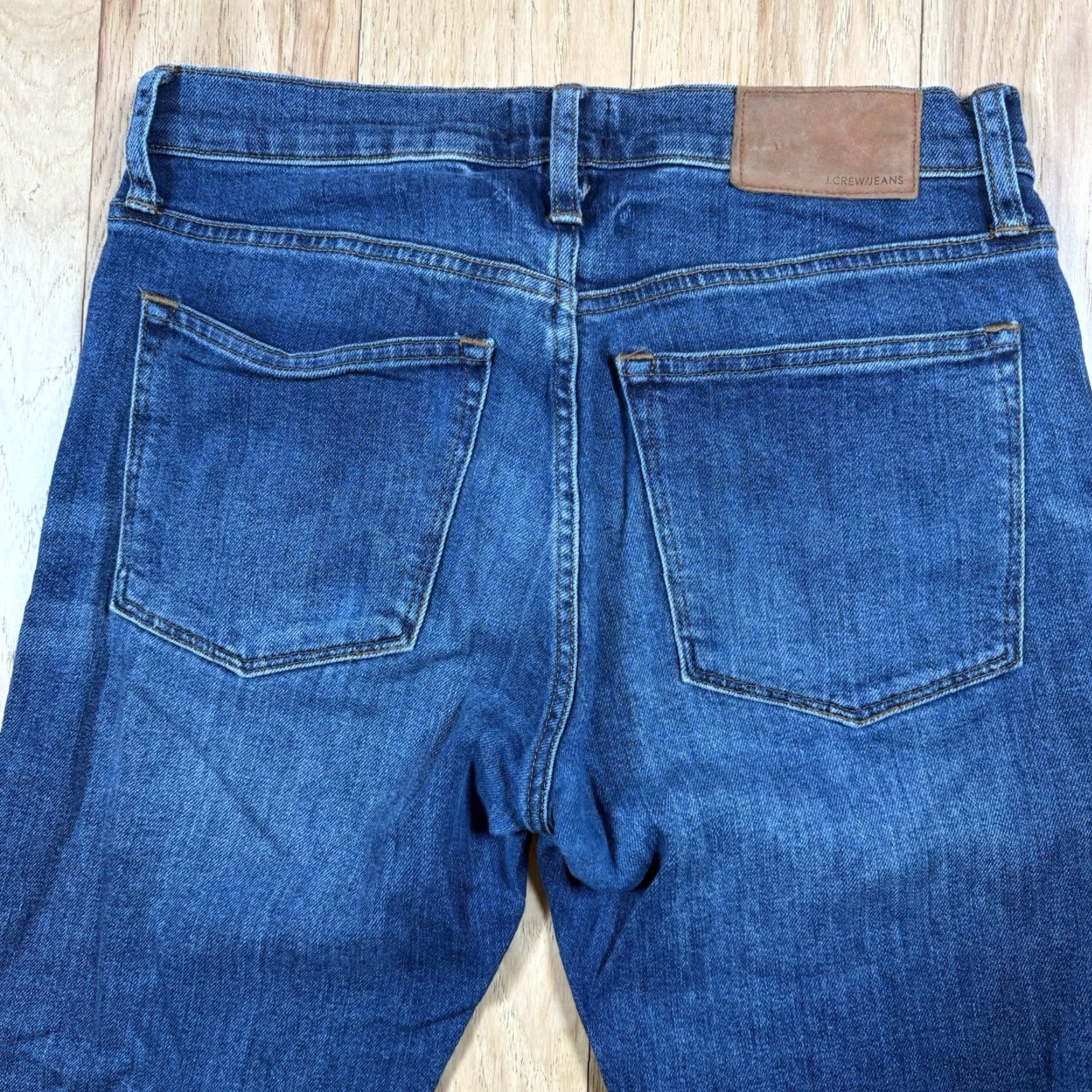 J.Crew J.CREW Jeans Japanese Denim Mens 30x32 Blue Straight Leg Kurabo Denim Straight Jeans Mens 30 Blue 32 Inseam Mens Regular Organic Kurabo Size US 30 / EU 46 - 7 Thumbnail