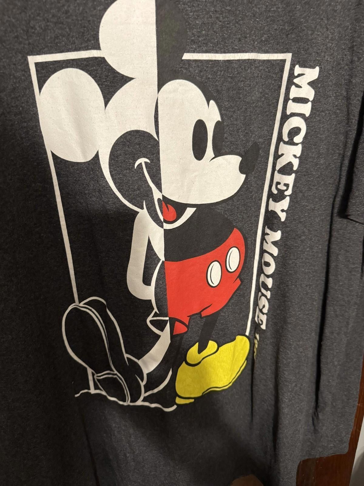 Disney Mickey Mouse Disney T Shirt Gray Men's Size 2XL Size US XXL / EU 58 / 5 - 4 Thumbnail