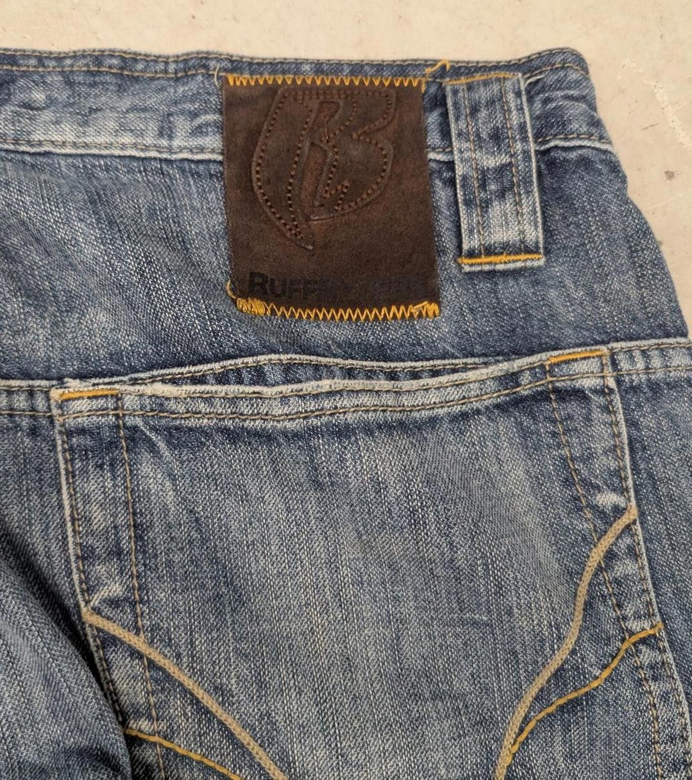 Ruff Ryders Vintage Y2K Ruff Ryder Denim Wide Leg Baggy Blue Jeans Size US 38 / EU 54 - 5 Thumbnail