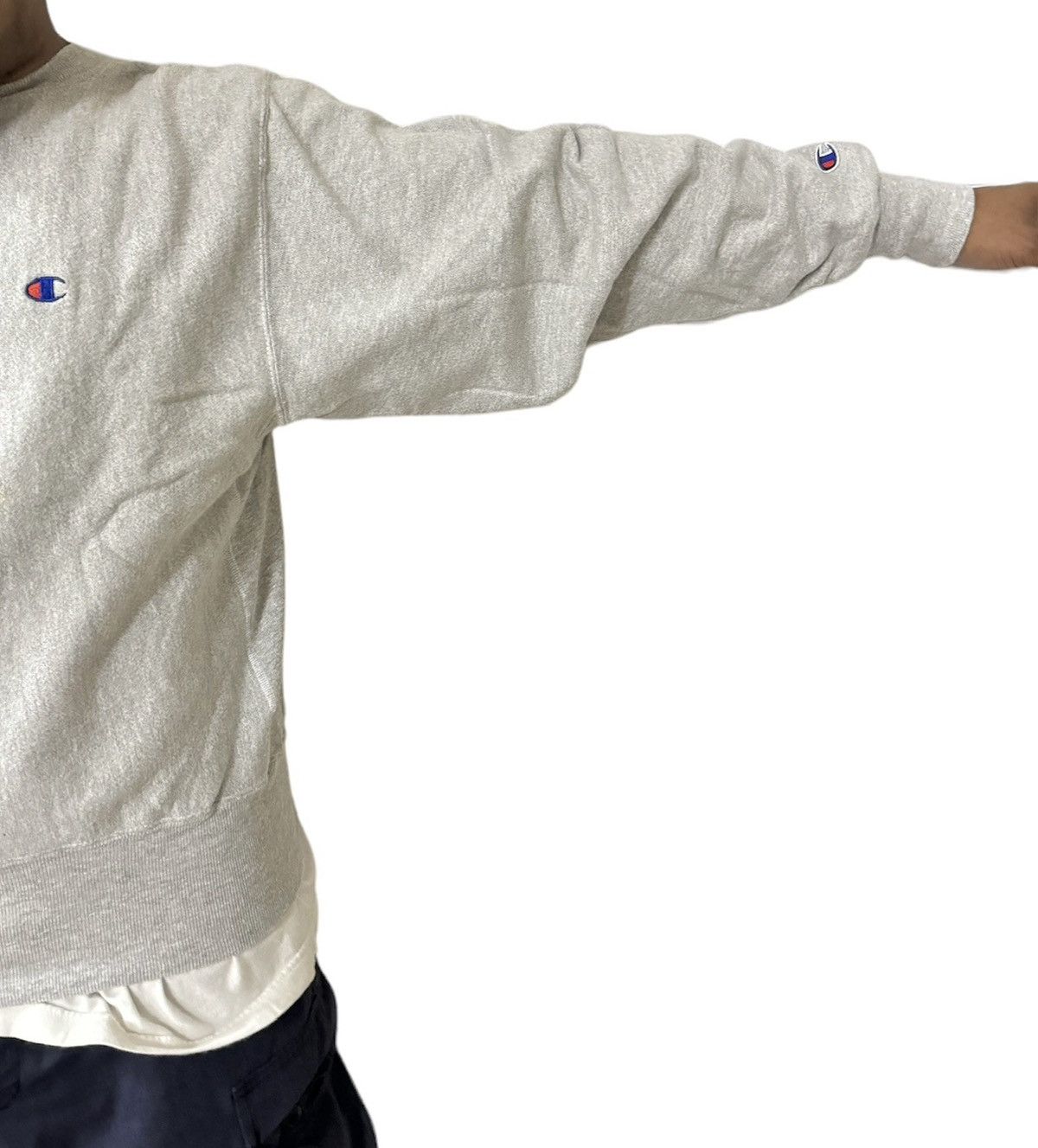 Champion VINTAGE 80s90s CHAMPION REVERSE WEAVE MINI LOGO C SWEATSHIRT Size US S / EU 44-46 / 1 - 14 Thumbnail
