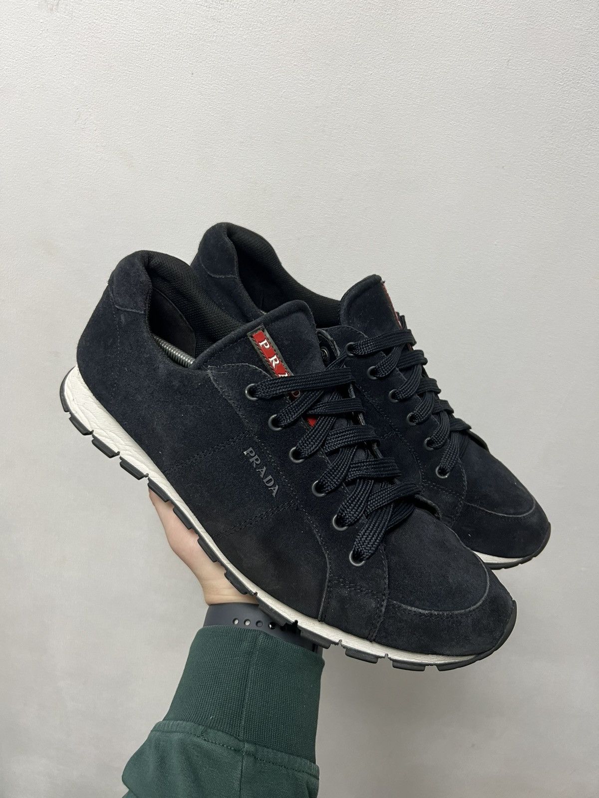Prada Prada Luxury Vintage Sneakers Shoes Size US 12 / EU 45 - 1 Thumbnail