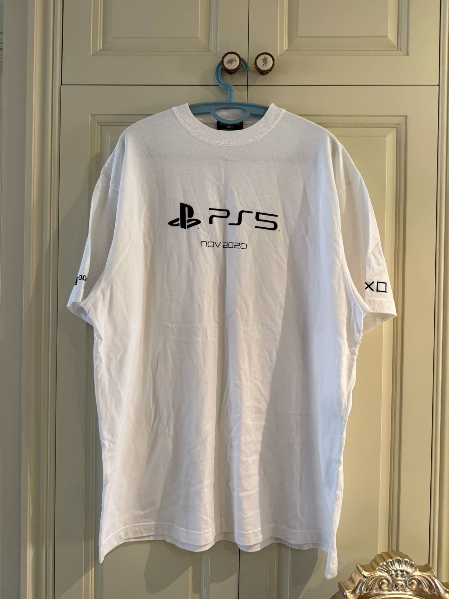 Balenciaga balenciaga x play station short sleeve shirt Size US XS / EU 42 / 0 - 1 Thumbnail