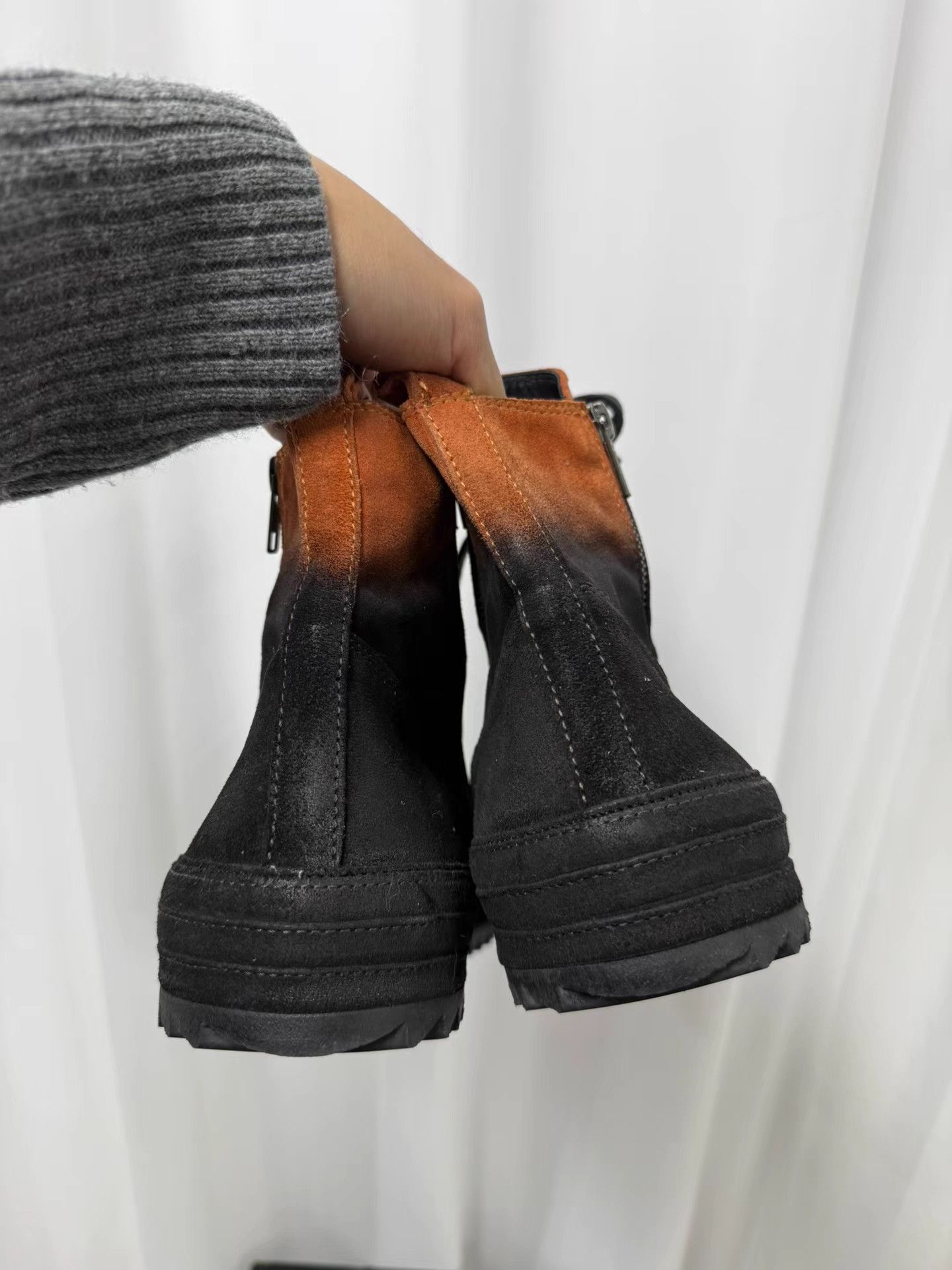 Ann Demeulemeester Ann Demeulemeester Double Zip Platform Sneakers K20 Size US 8 / EU 41 - 5 Thumbnail