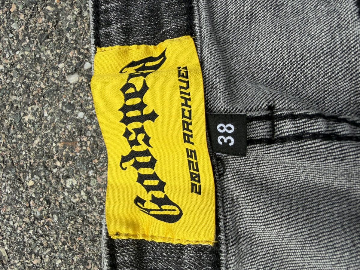Godspeed Godspeed Patchwork Denim Shorts V2 Grey Size US 38 / EU 54 - 3 Thumbnail