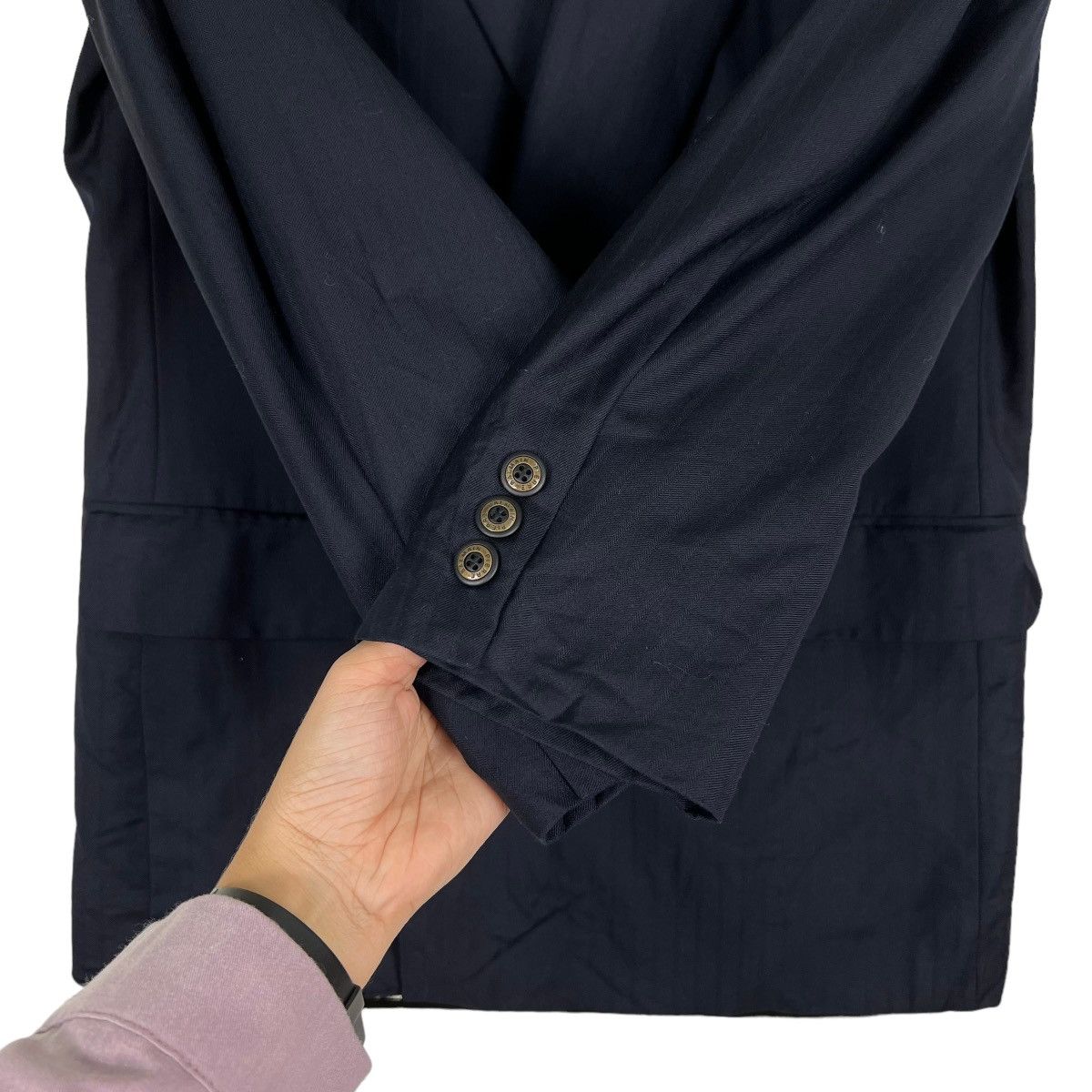 Pierre Balmain 🔥 PIERRE BALMAIN DOUBLE BREAST BLAZER COAT Size US M / EU 48-50 / 2 - 12 Thumbnail