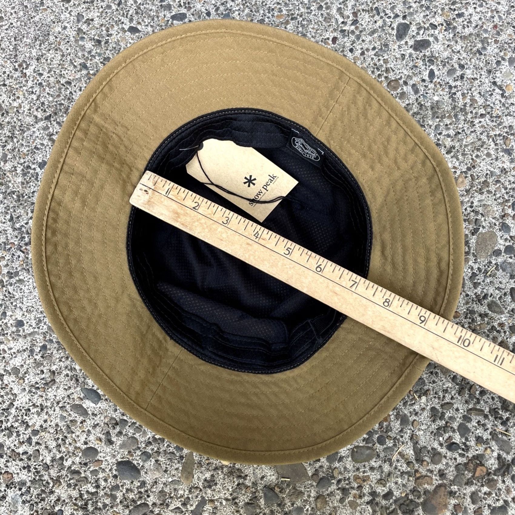 Snow Peak VINTAGE Snow Peak Aramid Takibi Japan Fabric Bucket Hat Brown NWT Sample Mens One Size Brown Bucket Hat Size ONE SIZE - 6 Thumbnail
