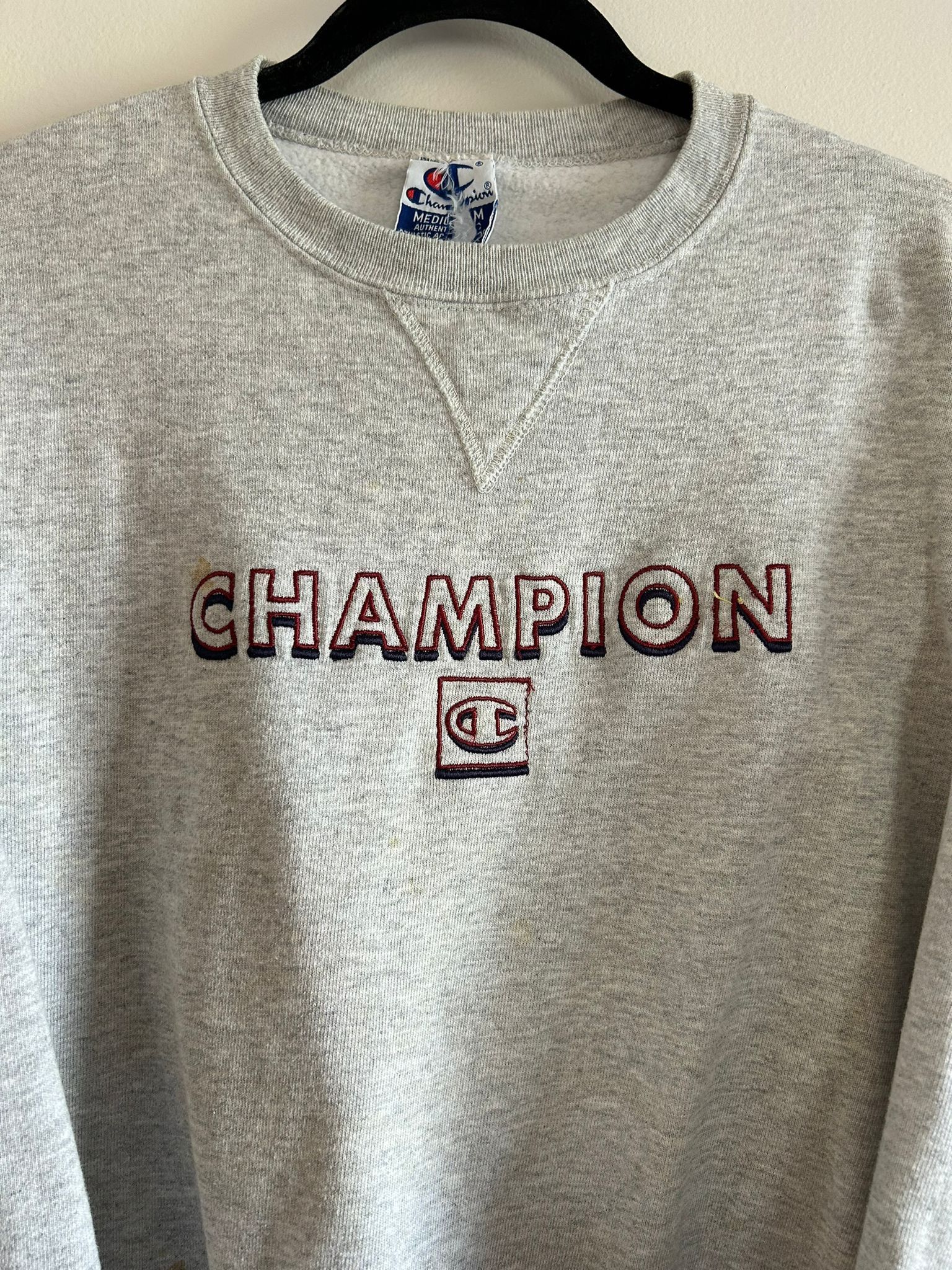 Champion × Vintage Champion Spell Out Crewneck Size US M / EU 48-50 / 2 - 2 Thumbnail