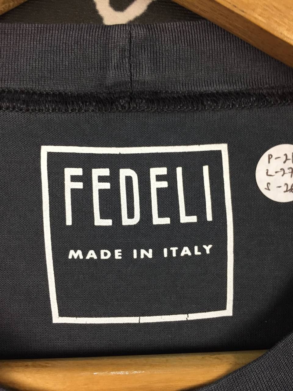 Fedeli Fedeli Made in Italy Giza Cotton Long Sleeve Tee Size 52 Size US L / EU 52-54 / 3 - 12 Thumbnail