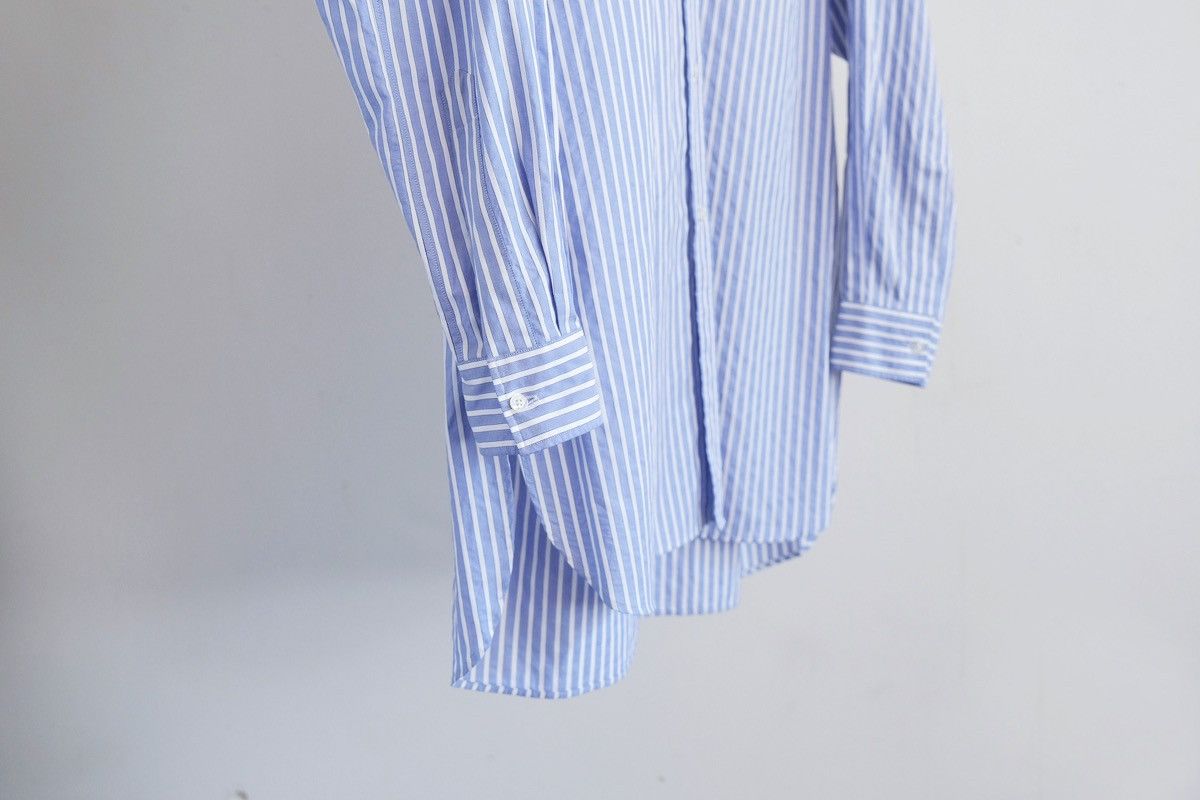 Japanese Brand HEUGN Shirt 034 Rob Band Collar Shirt Size US L / EU 52-54 / 3 - 3 Thumbnail