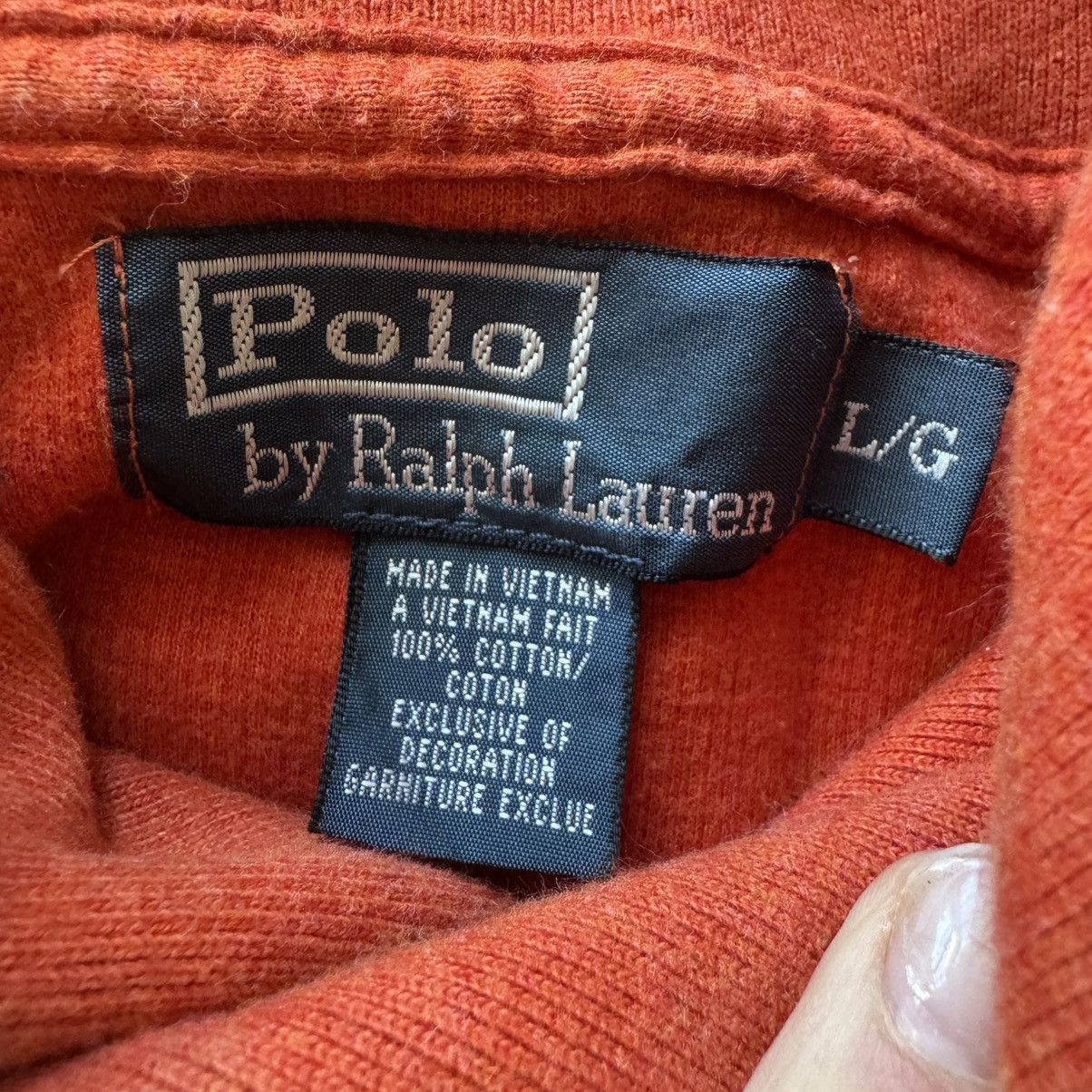 Polo Ralph Lauren Vintage Polo Ralph Lauren Jersey Shawl-Collar Sweater Size US L / EU 52-54 / 3 - 5 Thumbnail