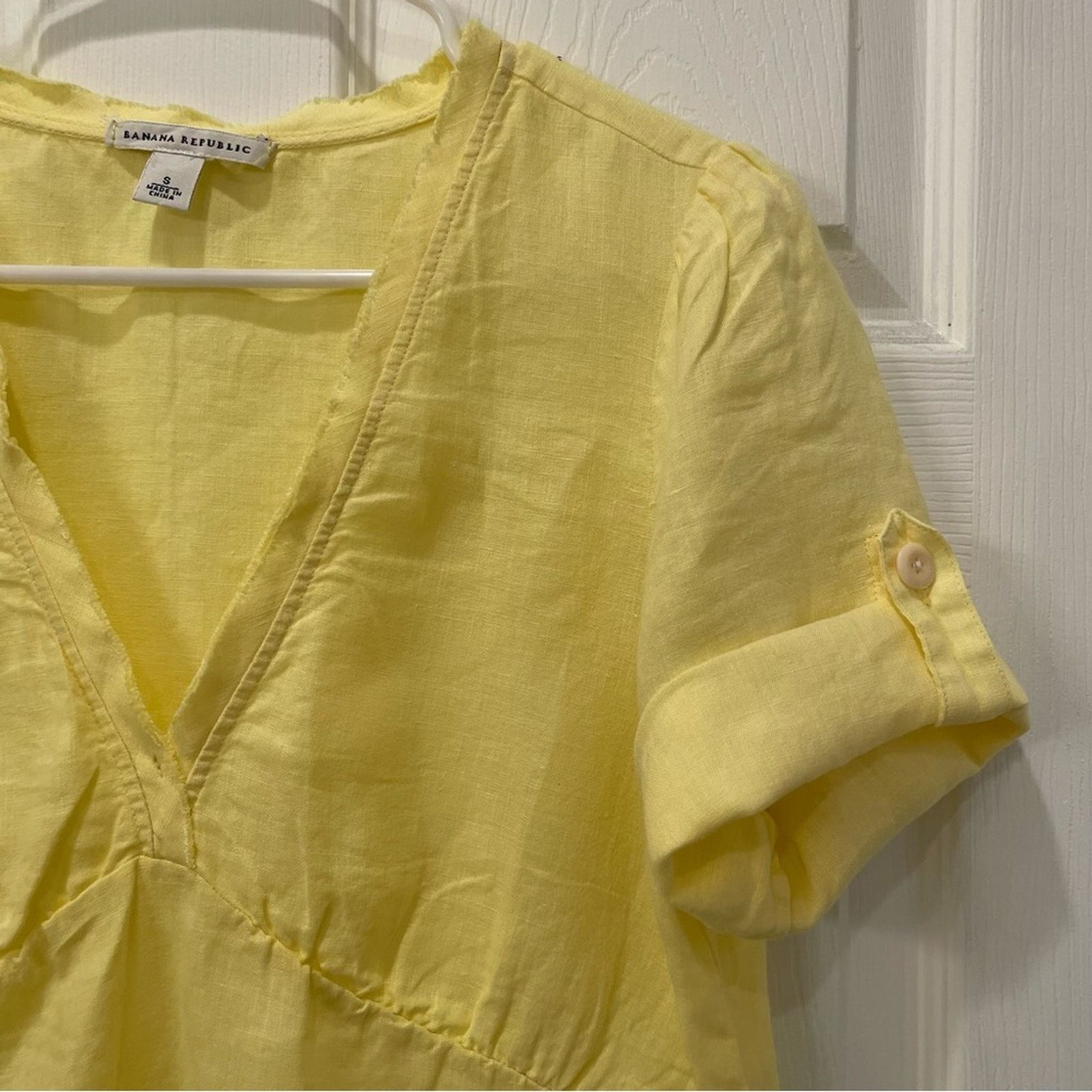Banana Republic Banana Republic Linen Shirt S Size S / US 4 / IT 40 - 8 Thumbnail