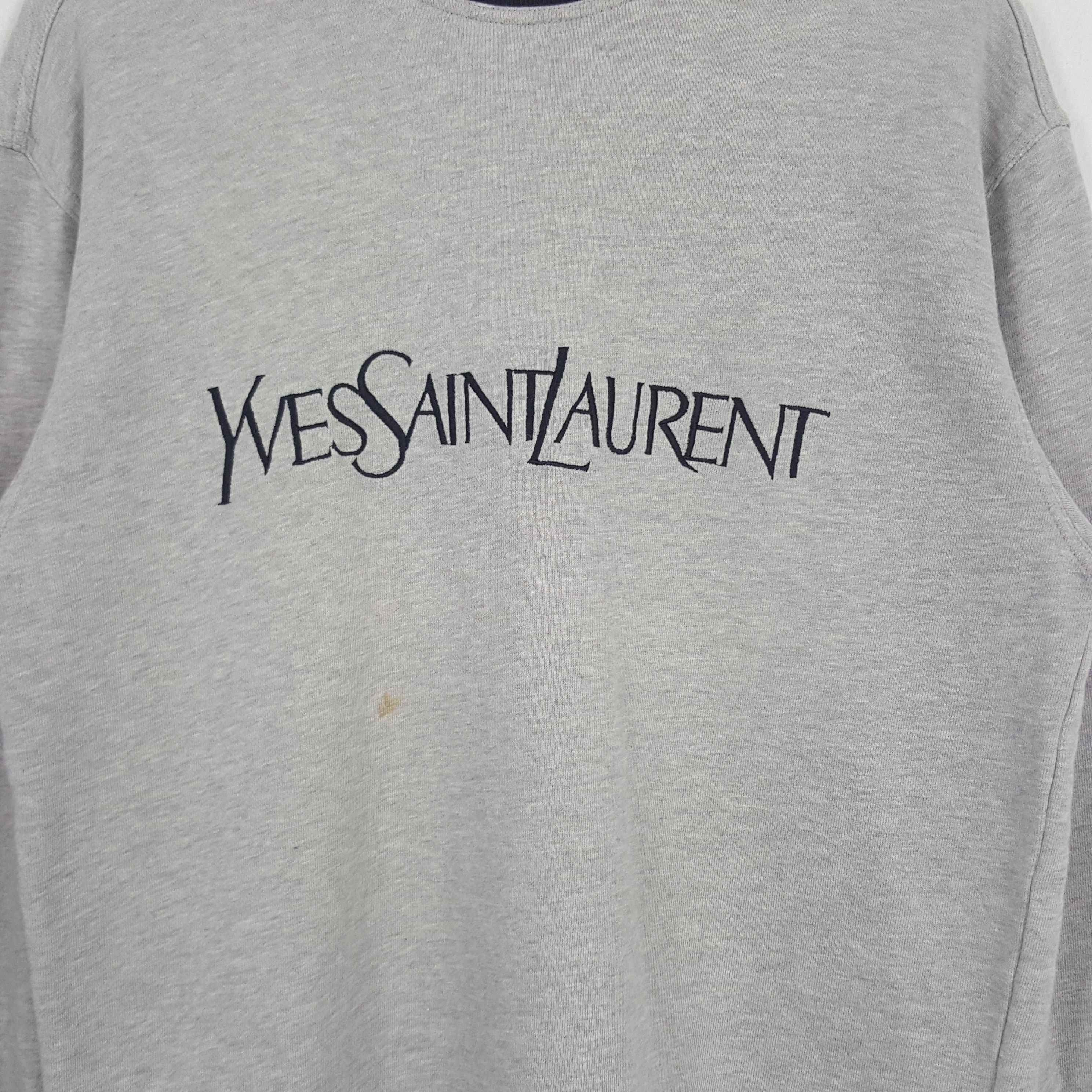 Vintage × Yves Saint Laurent Vintage Yves Saint Laurent Italian Brand Sweatshirt Size US S / EU 44-46 / 1 - 2 Thumbnail