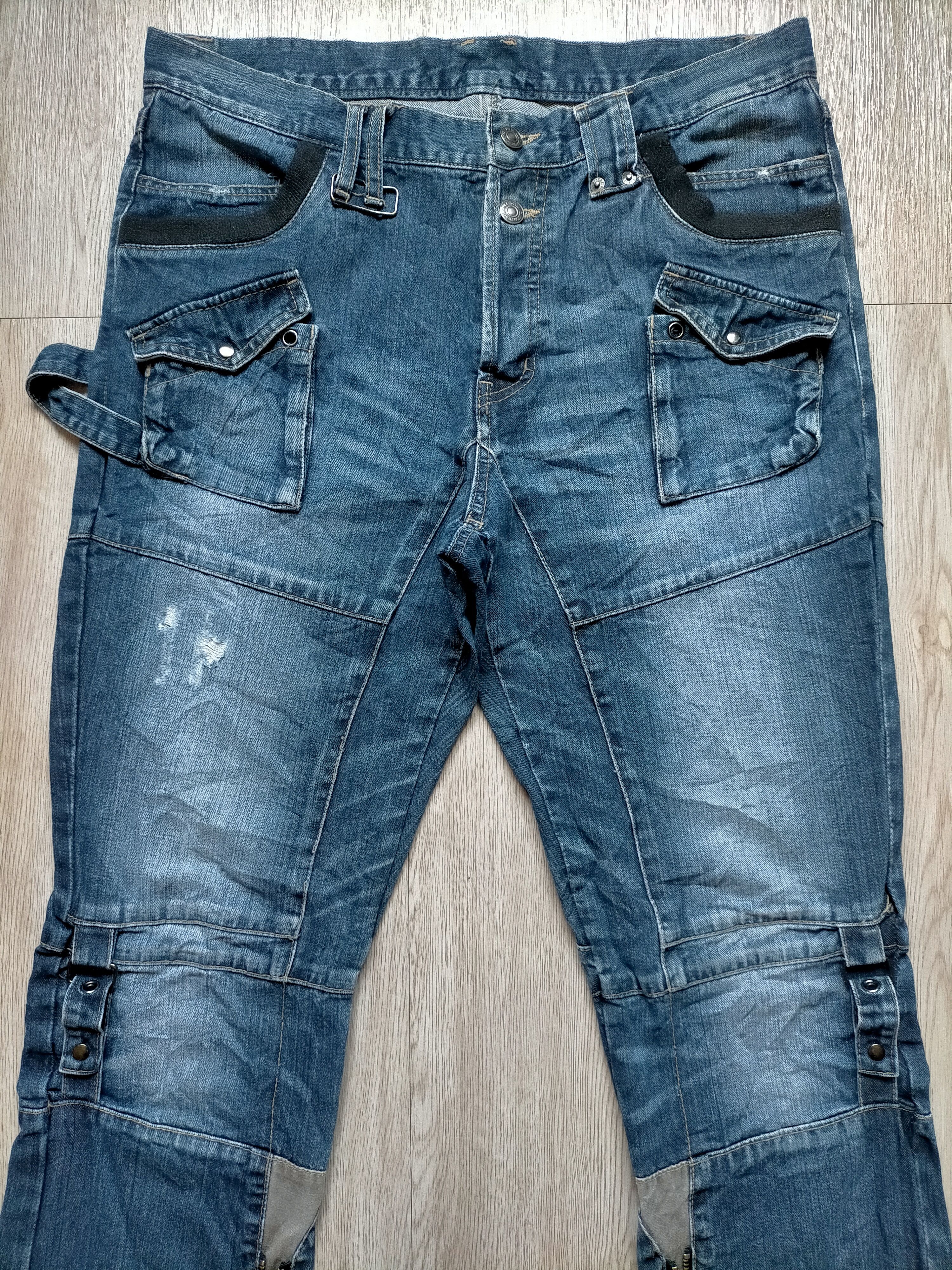 PPFM PPFM Bondage Tactical Bush Punk style Denim Size US 34 / EU 50 - 3 Thumbnail