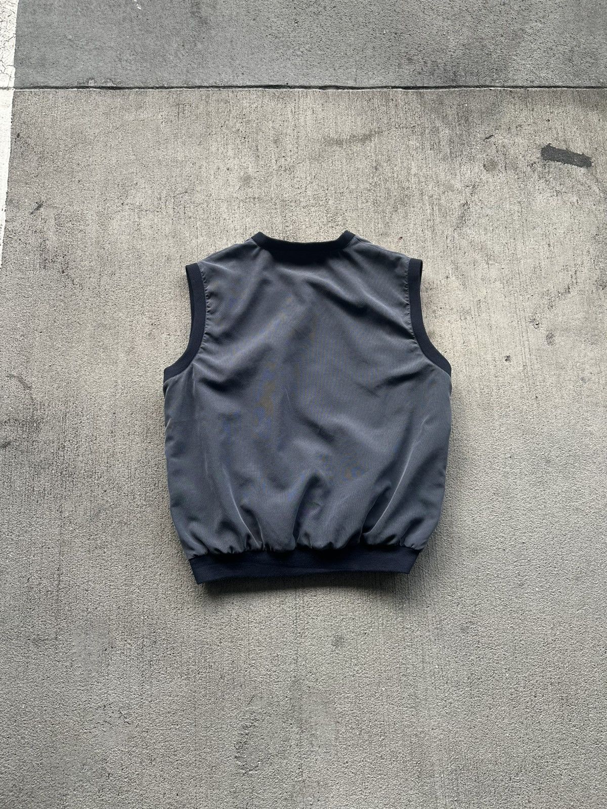 Other Vintage Navy Blue Vest Size US L / EU 52-54 / 3 - 2 Thumbnail