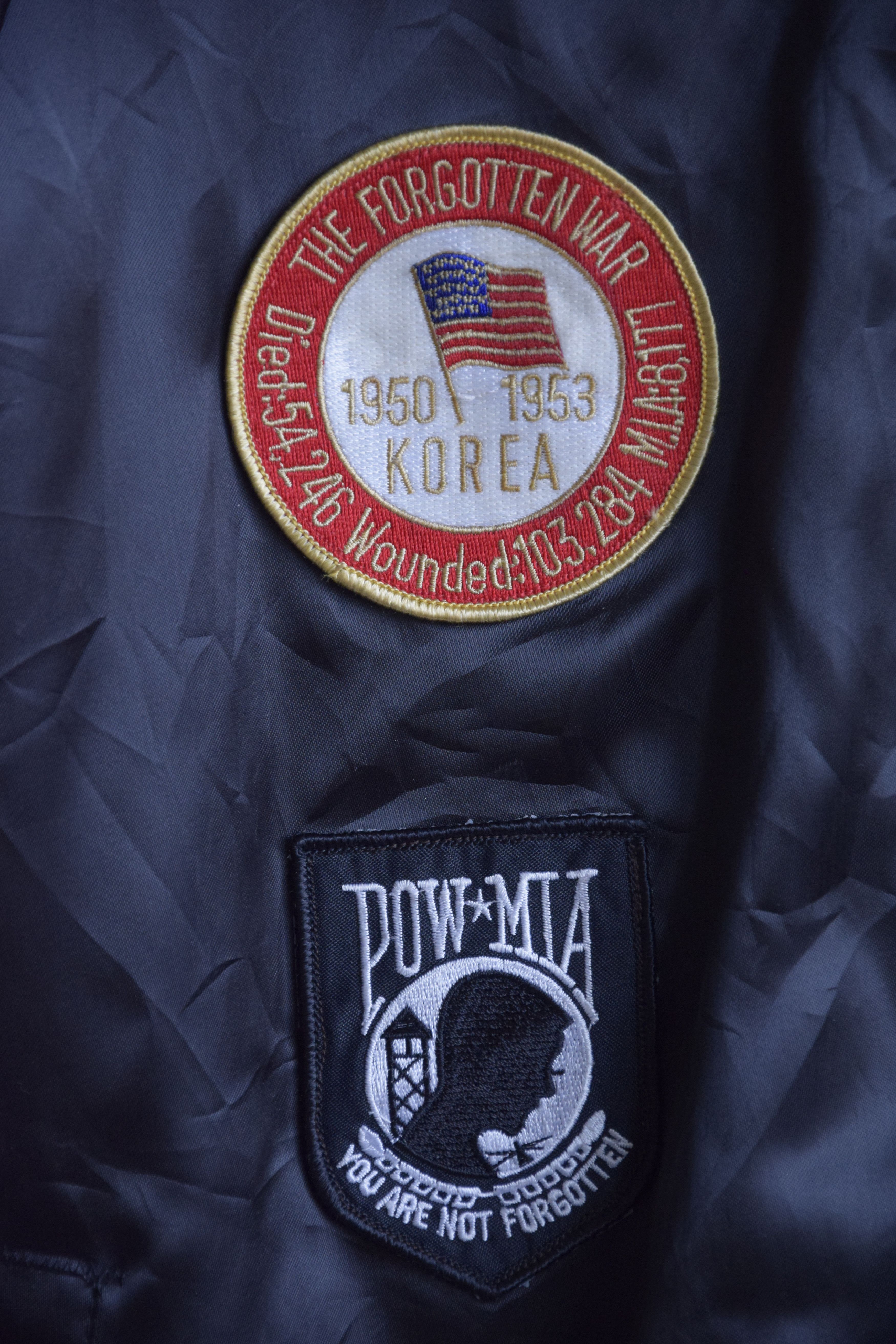 Other Korean War Victory Satin Bomber Jacket 29th Inf. Regt." 50's Size US XL / EU 56 / 4 - 8 Thumbnail