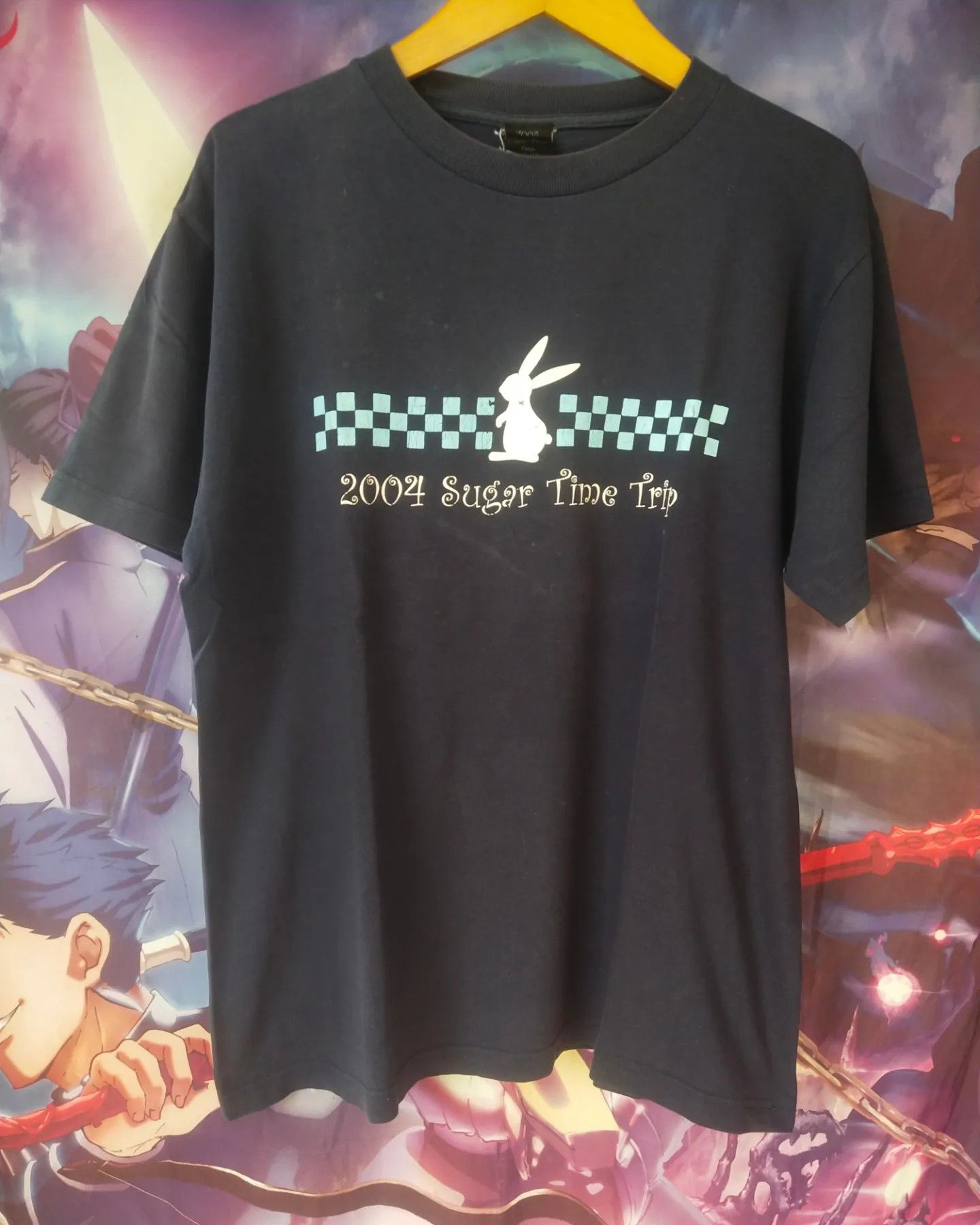 Japanese Brand Yukari Tamura Sugar Time Trip 2004 Idol Singer Tee Size US L / EU 52-54 / 3 - 1 Thumbnail