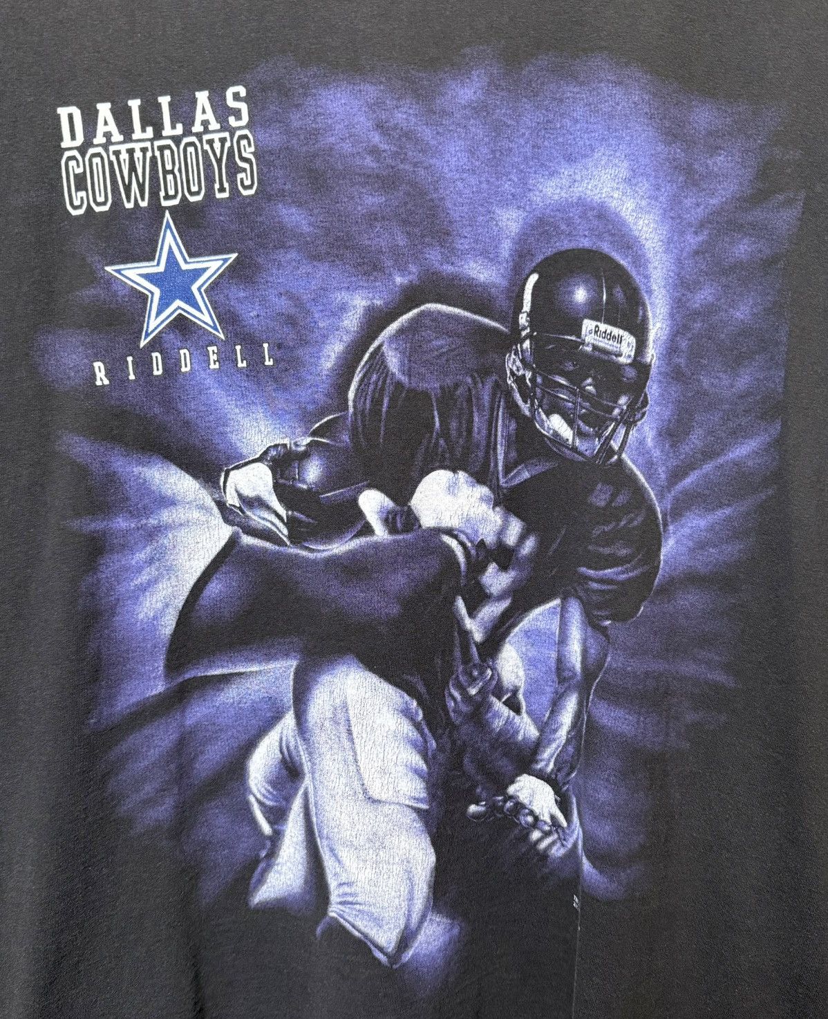 NFL × Riddell × Vintage 1998 Dallas Cowboys National Football League T-Shirt Size XL Size US XL / EU 56 / 4 - 2 Thumbnail