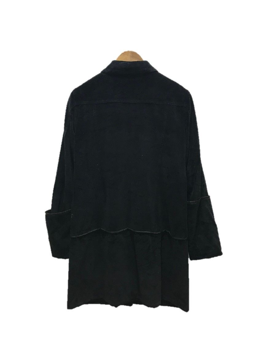 Helmut Lang Vintage Helmut Lang Runway FW1997 Velvet Coat Jacket Size S / US 4 / IT 40 - 2 Thumbnail
