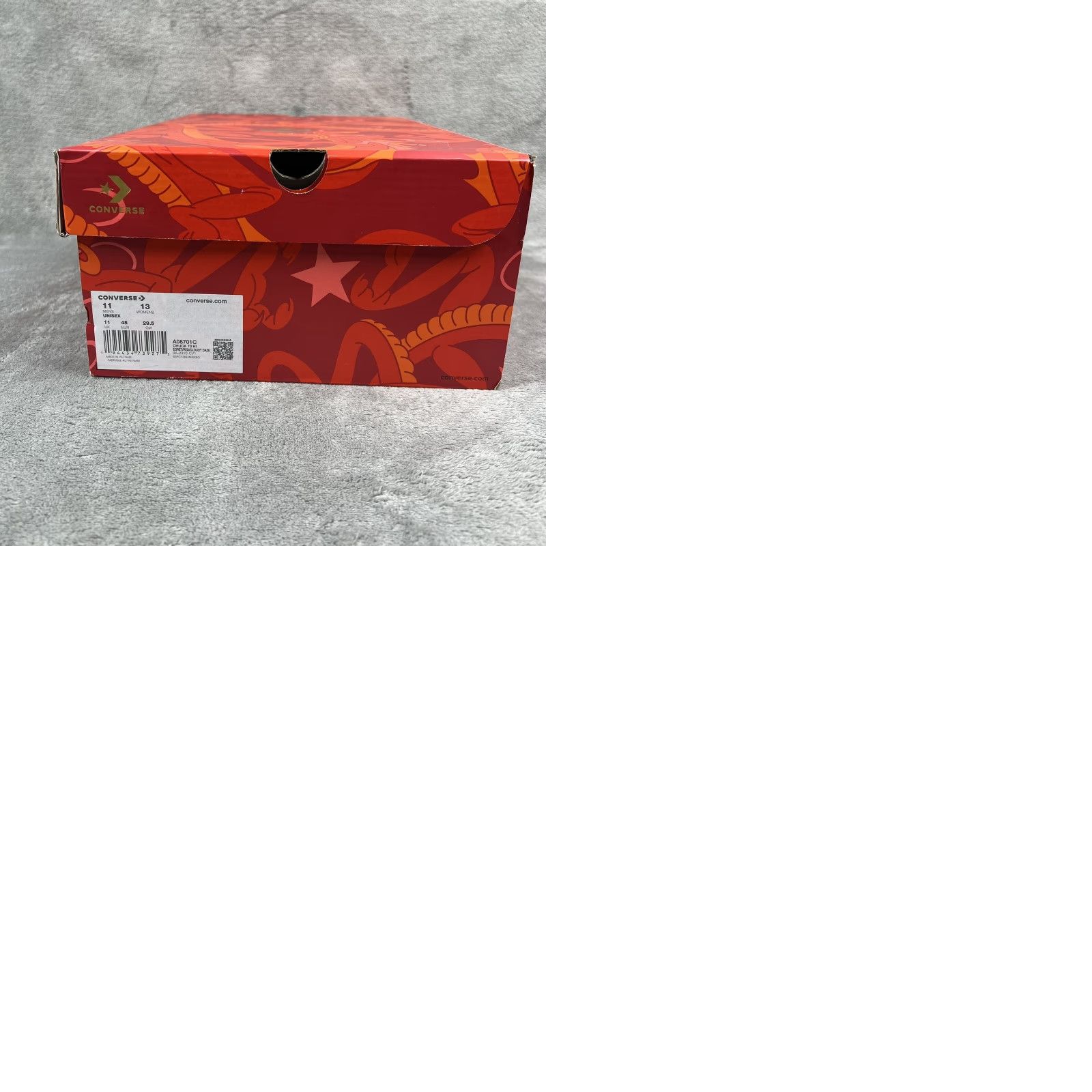 Converse Converse Chuck 70 High Top Year of the Dragon CNY 2024 Mens US Size 11 Ivory Brand Converse Chuck 70 Sneaker High Top Men's 11 Ivory Size ONE SIZE - 11 Thumbnail