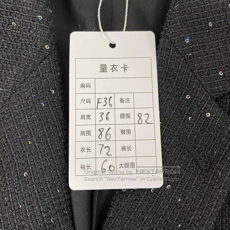 Yves Saint Laurent YSL Black Polyester Spring Autumn Women's Jacket . Size S / US 4 / IT 40 - 8 Thumbnail