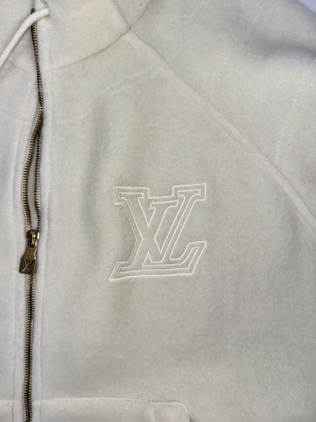 Louis Vuitton WOOL TEXTURED ZIP UP JUMPER Size US XL / EU 56 / 4 - 4 Thumbnail